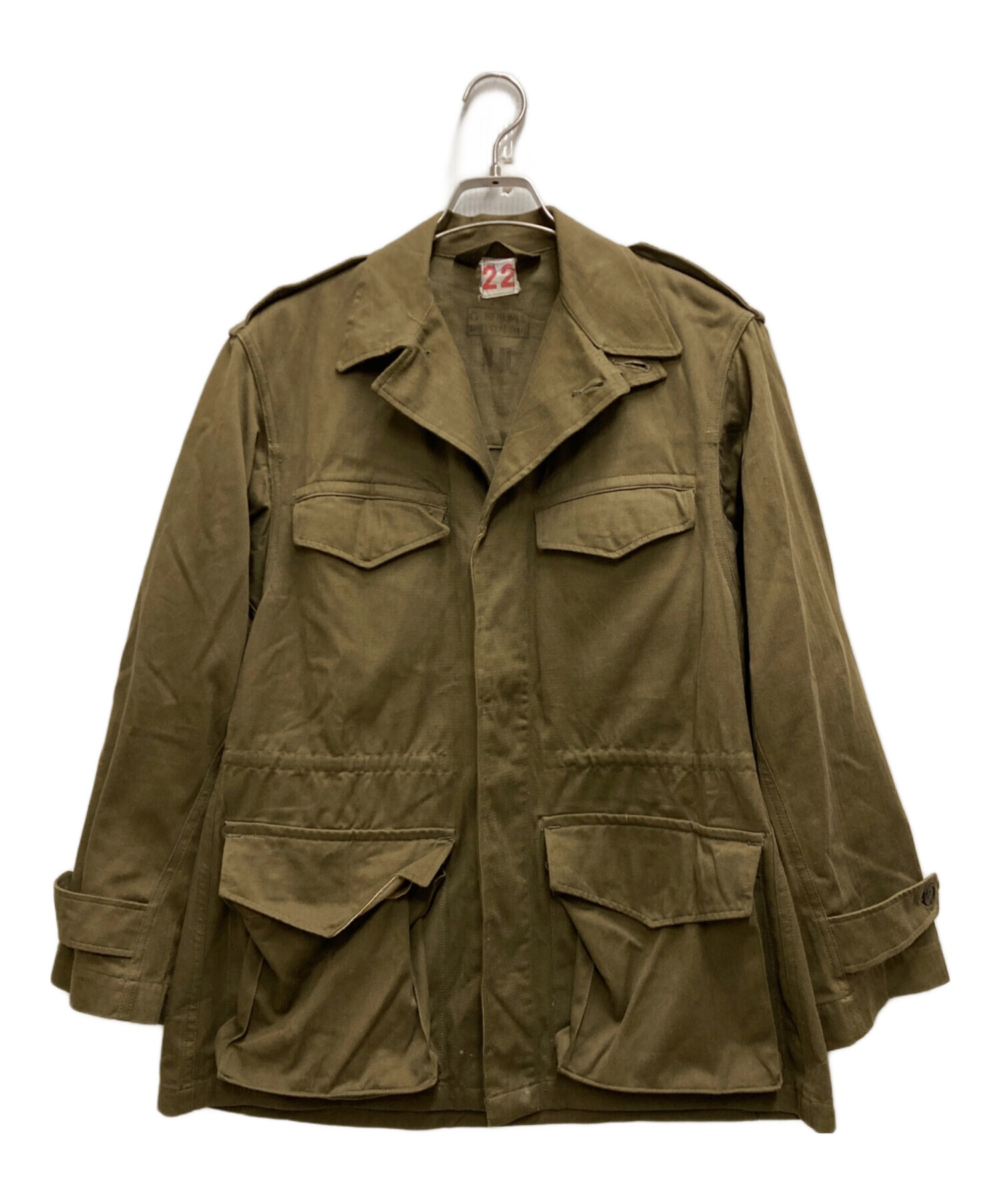 60'S FRENCH ARMY M-47 HBT 後期 60's French army M-47 後期 HBTフィールドパンツ 25