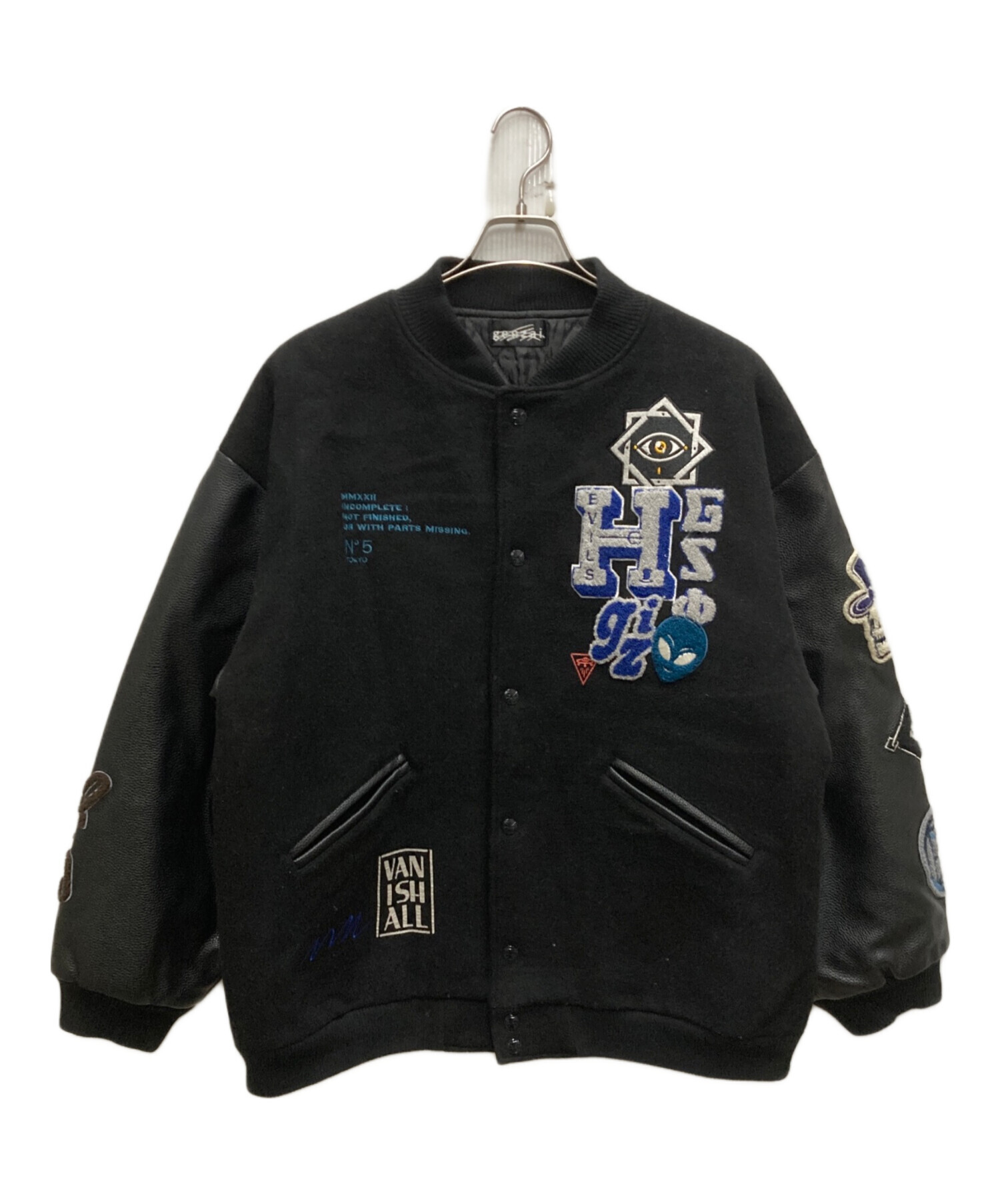 ヒステリックグラマー　genzaiスタジャン 中古・古着通販】genzai (ゲンザイ) Hysteric Glamour (ヒステリック