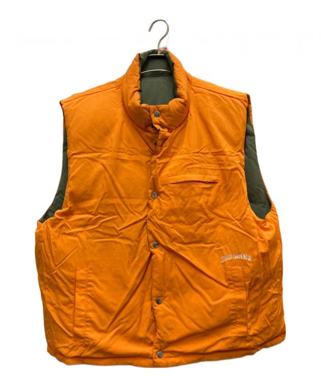 中古・古着通販】stussy (ステューシー) リバーシブルダウンベスト