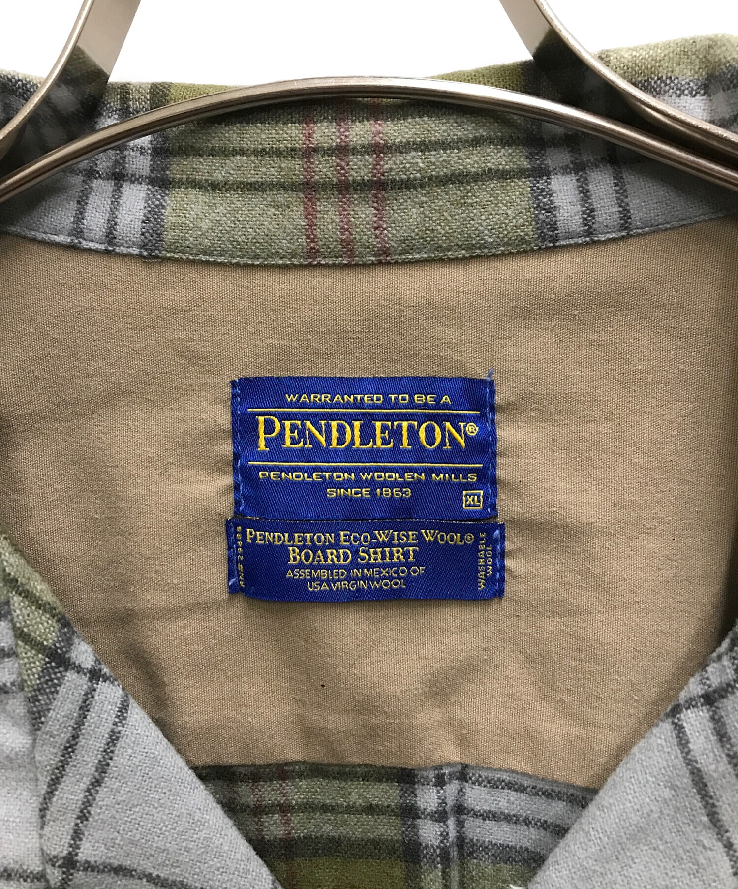 中古・古着通販】PENDLETON (ペンドルトン) 90s-ウールボードシャツ