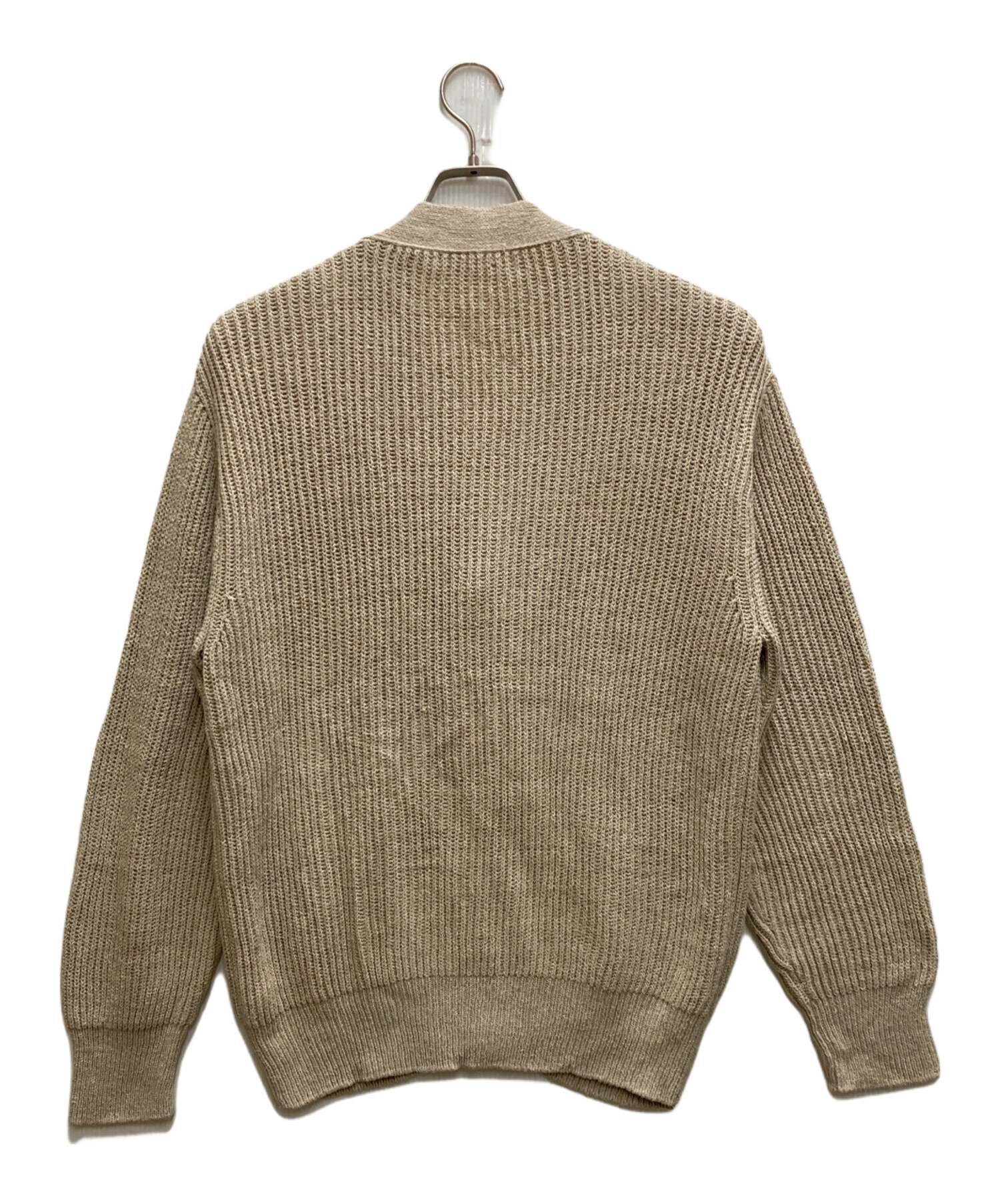 中古・古着通販】A.PRESSE (アプレッセ) Silk linen Cardigan ベージュ