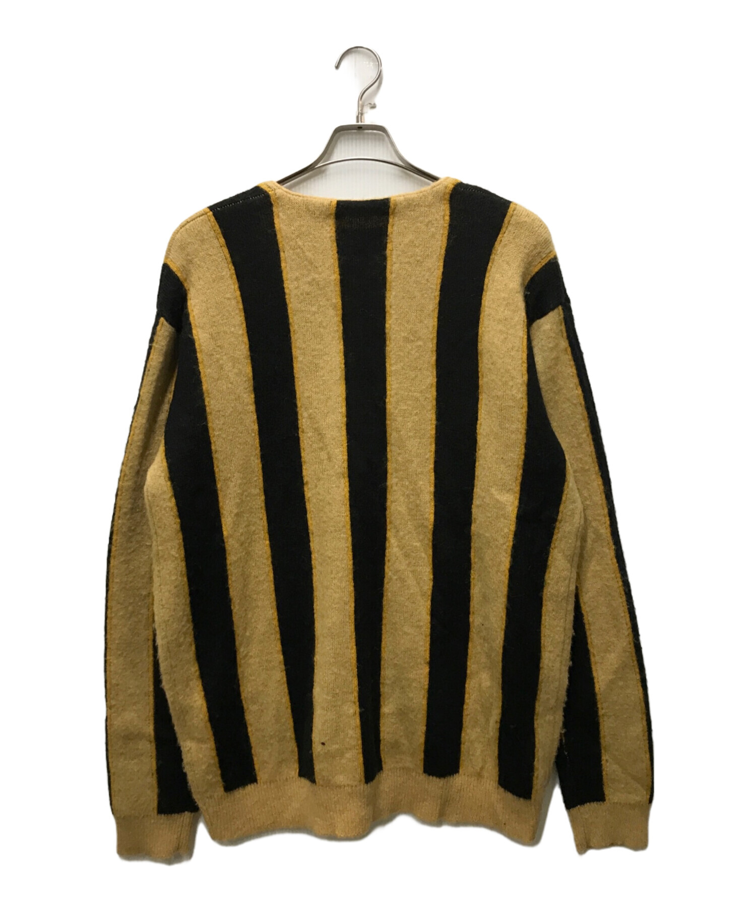 STUSSY モヘアカーディガン 中古・古着通販】stussy (ステューシー) モヘアカーディガン グリーン