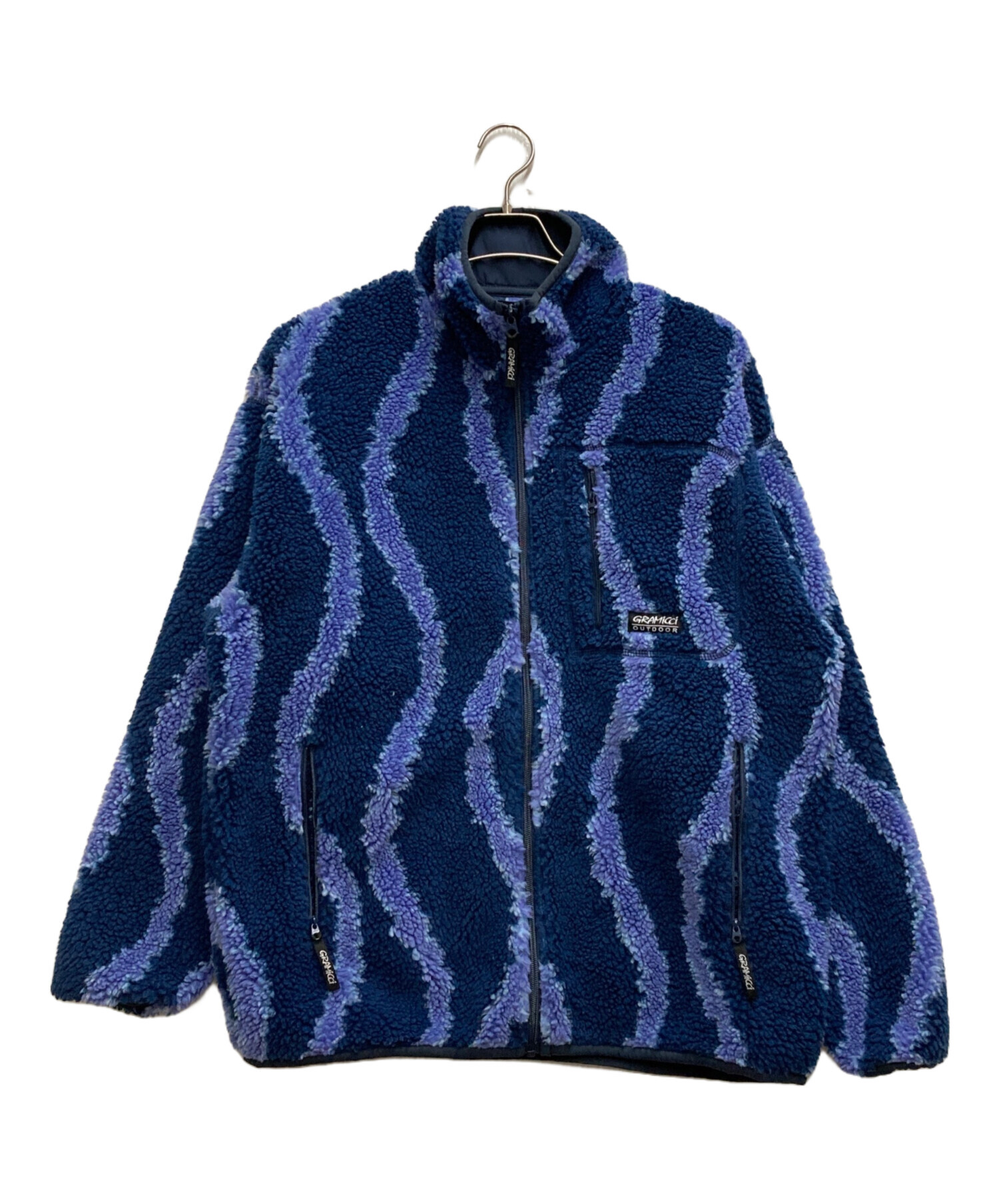 中古・古着通販】GRAMICCI (グラミチ) SHERPA JACKET ブルー サイズ:Ⅼ