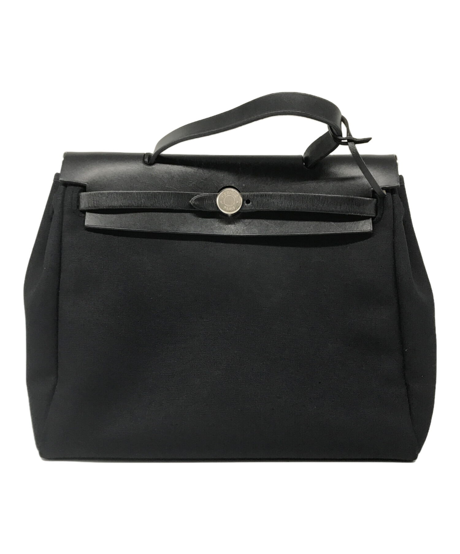 中古・古着通販】HERMES (エルメス) 2WAYバッグ ブラック｜ブランド 