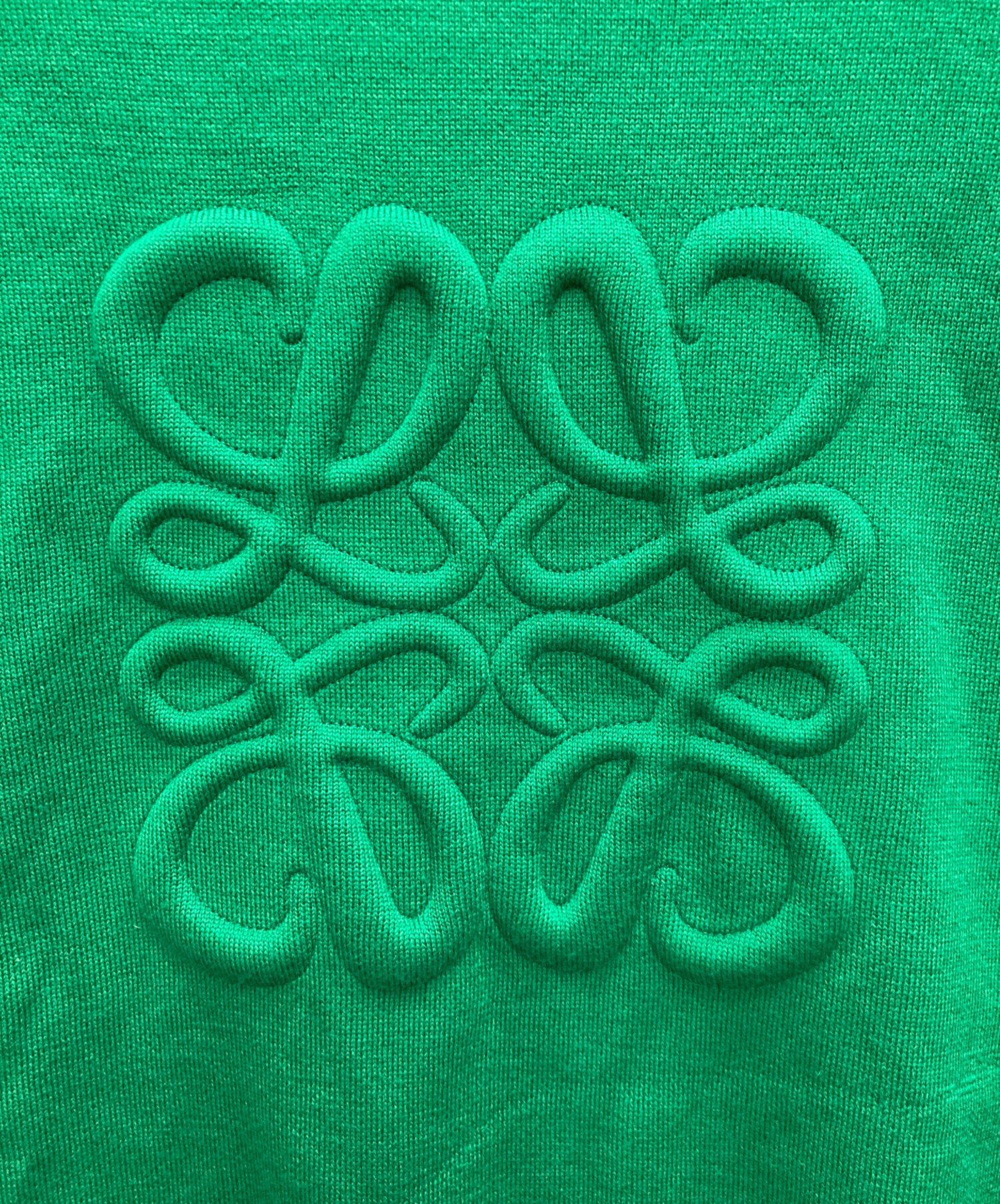 中古・古着通販】LOEWE (ロエベ) アナグラムセーター グリーン サイズ