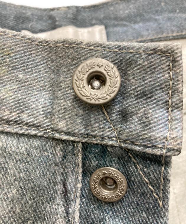 中古・古着通販】doublet (ダブレット) PHOTO PRINT PANTS グレー