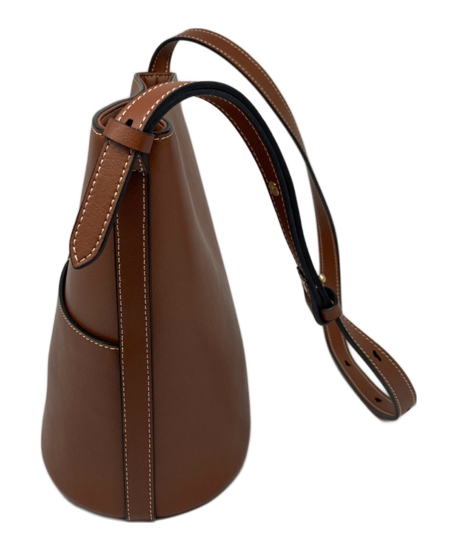 folnua フォルニュア　クラシックロゴポシェバッグ ブラウン　　ミニ　新品 folnua フォルニュア クラシックロゴポシェバッグ ブラウン ミニ 新品