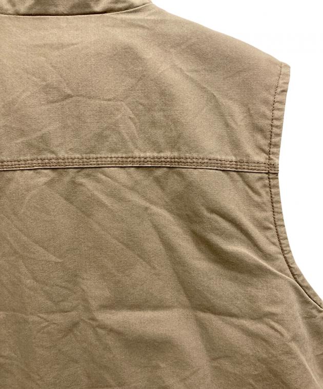 中古・古着通販】CarHartt (カーハート) キャンバスベスト ベージュ