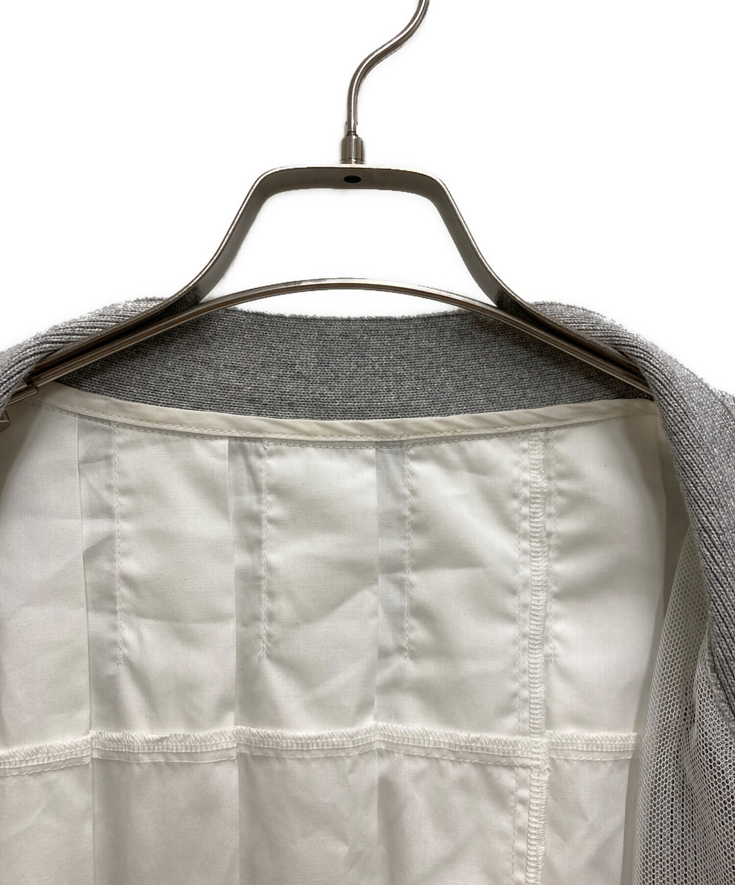 中古・古着通販】sacai (サカイ) Cotton Poplin x Cotton Knit