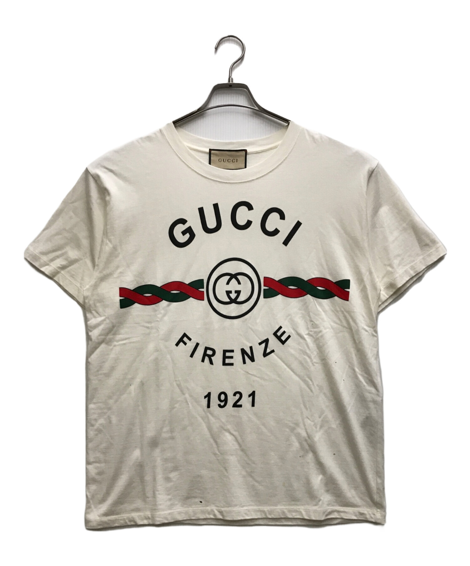 中古・古着通販】GUCCI (グッチ) FIRENZE 1921 TEE ホワイト サイズ:XS