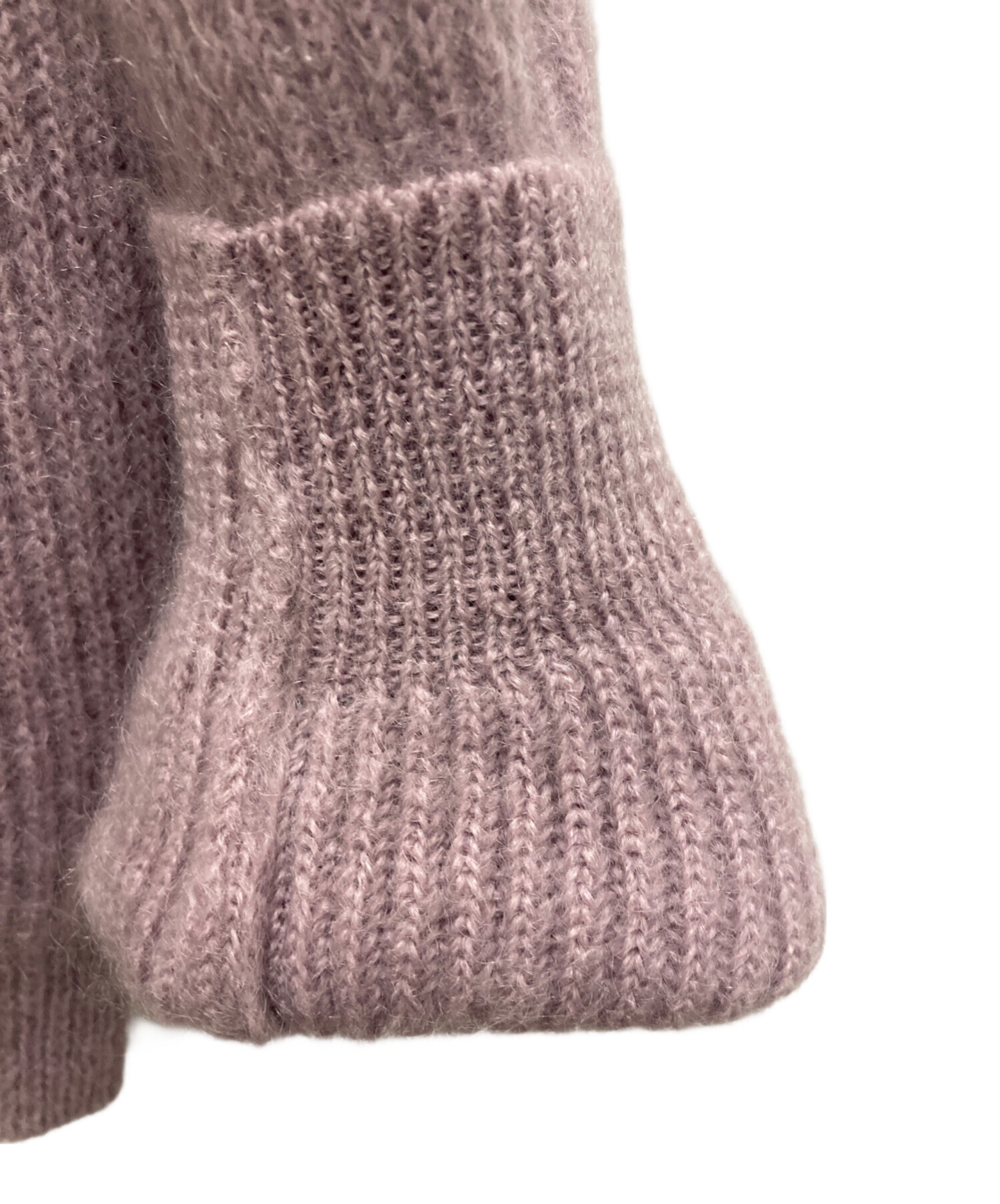 中古・古着通販】BATONER (バトナ―) モヘアブレンドニット ピンク