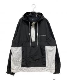 KARL LAGERFELD カールラガーフェルド ブルゾン（その他） M 黒 【古着】【中古】 メンズ、アウター・ジャケット、Karl Lagerfeld(カール ラガーフェルド