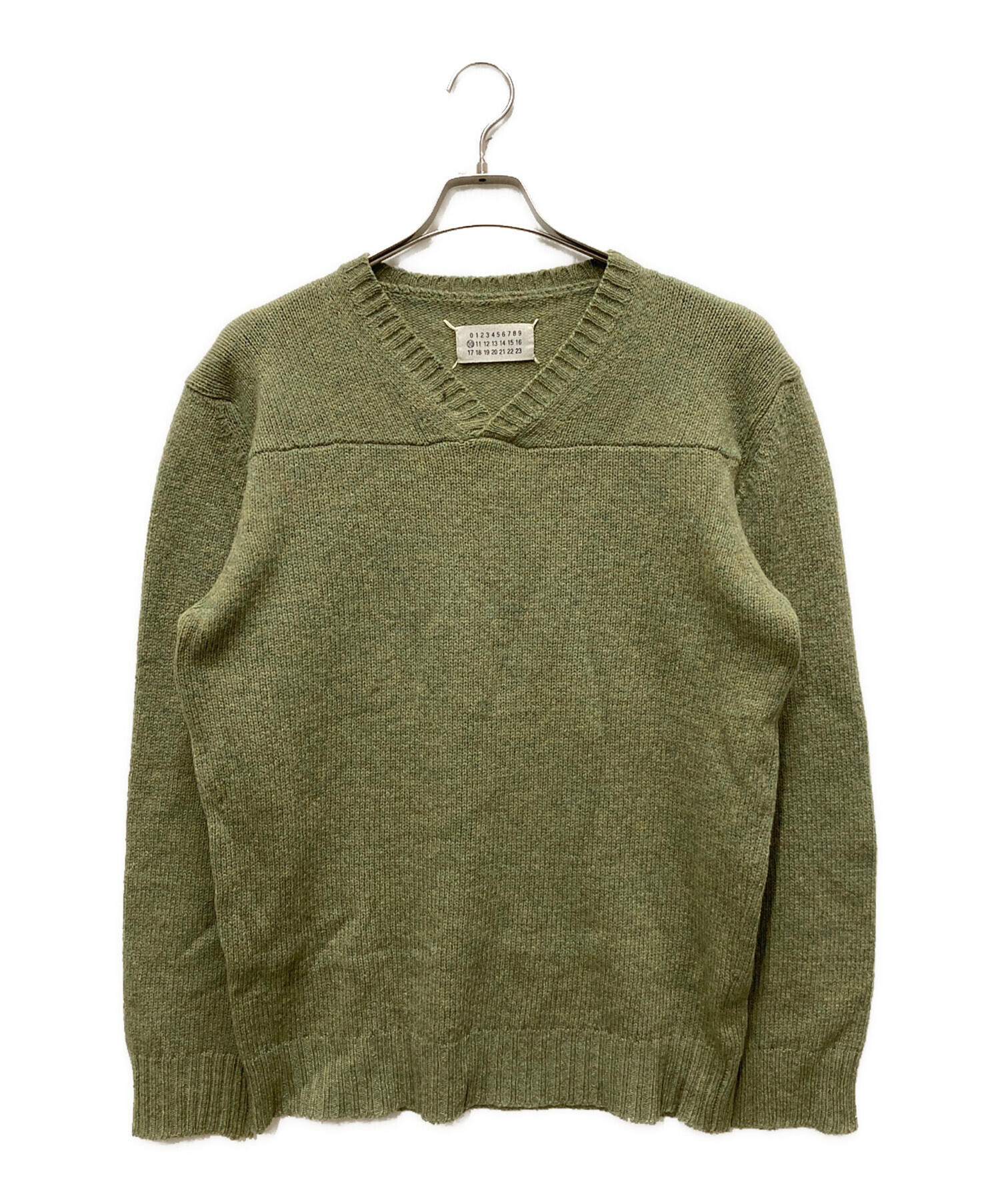 中古・古着通販】Maison Margiela (メゾンマルジェラ) Vネックメランジ