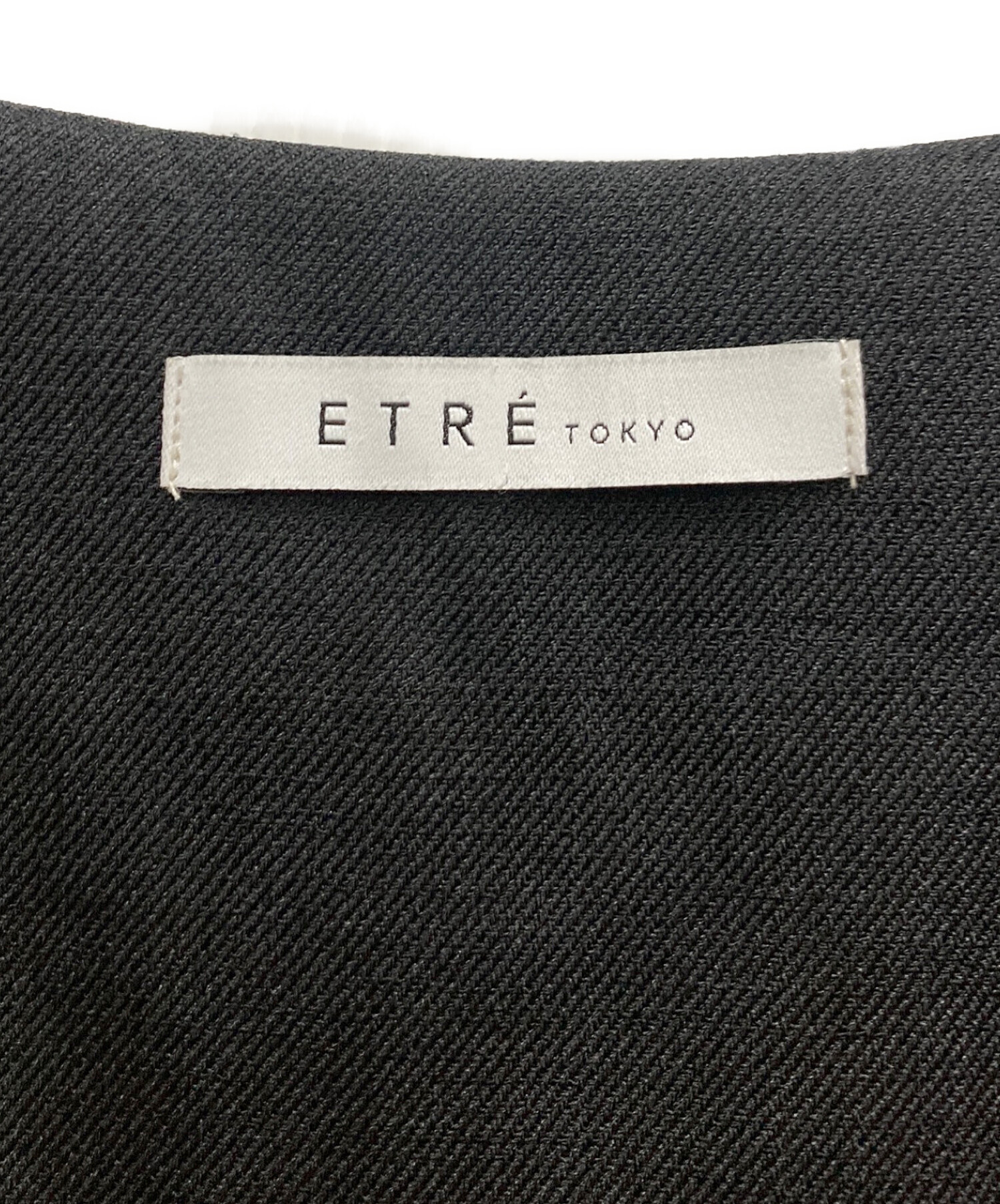 中古・古着通販】ETRE TOKYO (エトレトウキョウ) ノースリーブIライン