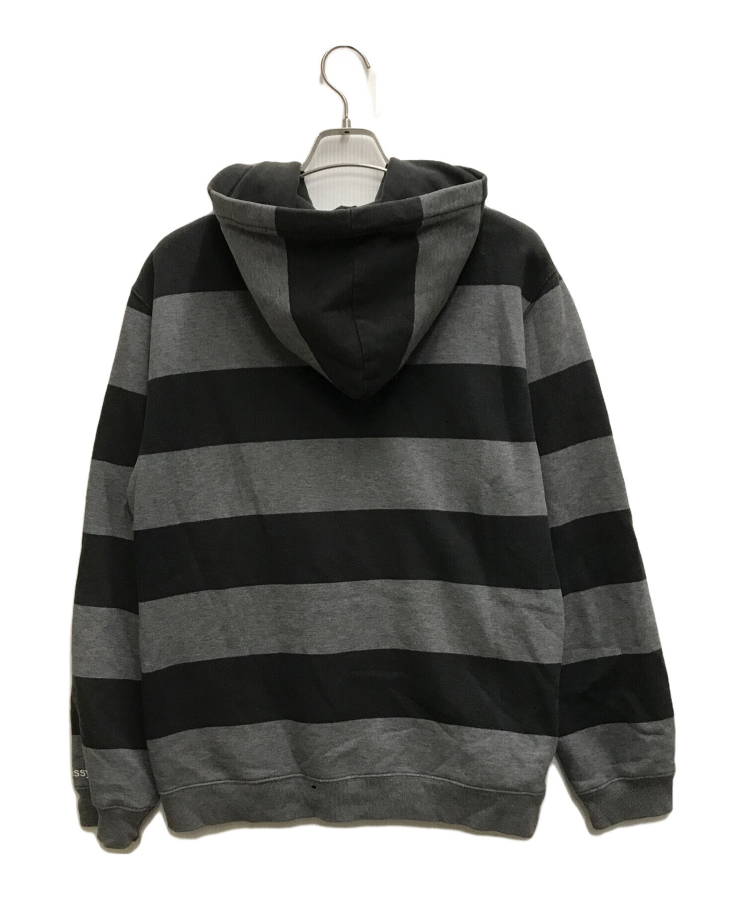中古・古着通販】stussy (ステューシー) 90`Sボーダージップフーディ 