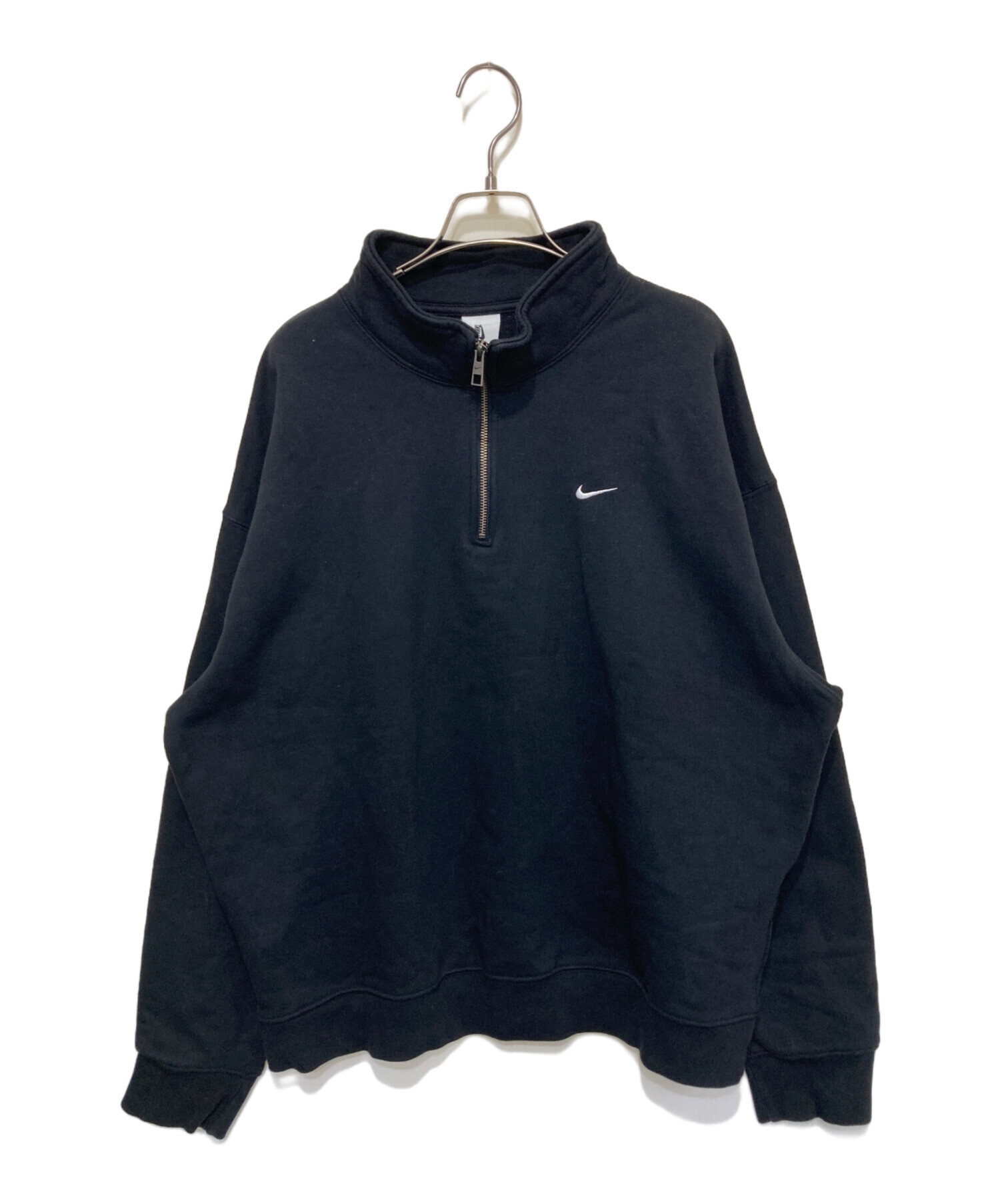 ナイキ ハーフジップ スウェット Nike AEROSWIFT ハーフジップ M グレー 廃盤 中古・古着通販 NIKE ナイキ ハーフジップスウェット グレー