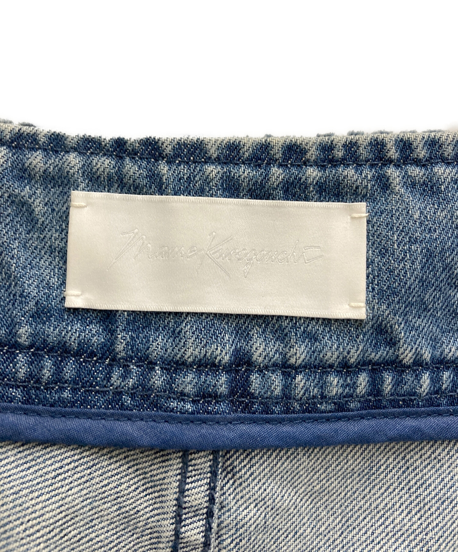 中古・古着通販】mame kurogouchi (マメクロゴウチ) デニムパンツ  