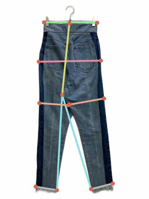 中古・古着通販】mame kurogouchi (マメクロゴウチ) デニムパンツ