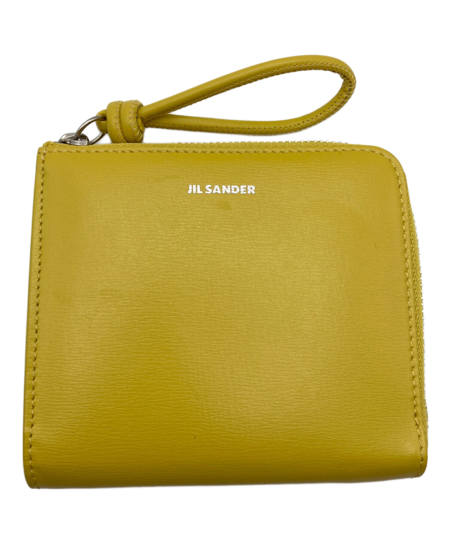 JIL SANDER ジルサンダー 財布・ケース  緑 【古着】【中古】【送料無料】 JIL SANDER - JIL SANDER ジルサンダー 財布・コインケース 緑 【古着