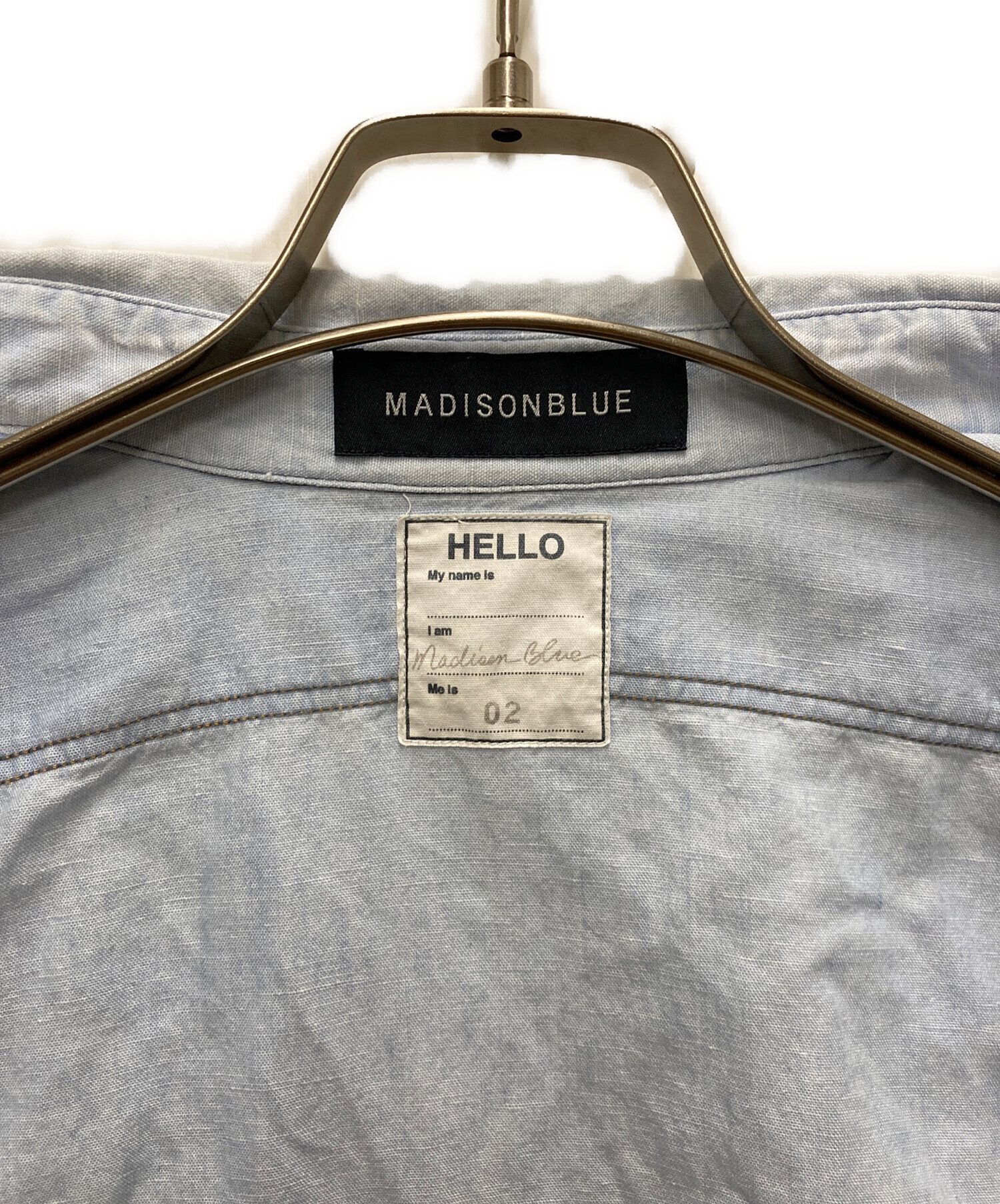 中古・古着通販】MADISON BLUE (マディソンブルー) ハンプトンシャツ