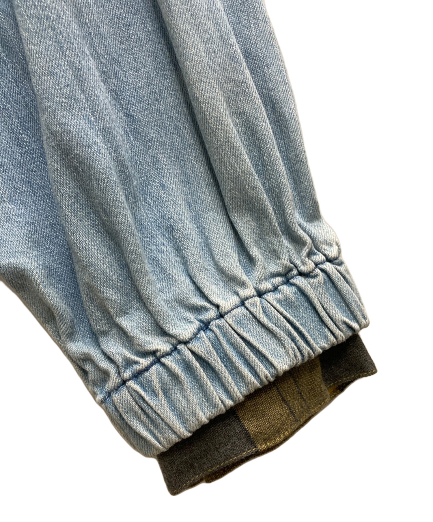 中古・古着通販】C.E (キャブ エンプト) BLEACHED DENIM HALF ZIP