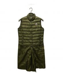 ♡*様 【値下げ】MONCLER モンクレ ストライプ ノースリーブワンピース MONCLER(モンクレール)、レディース、ワンピース、ノースリーブ