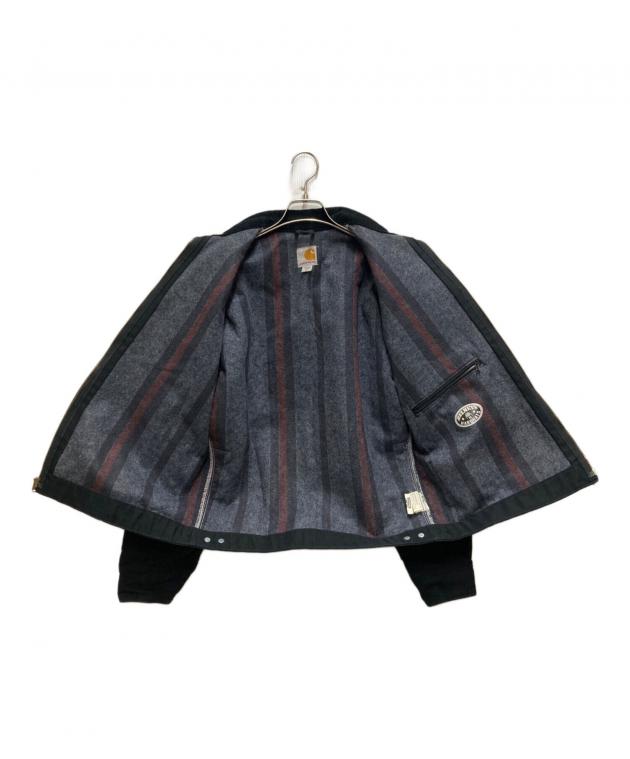 MUSK【古着】Carhartt デトロイトジャケットJ001 BLK 古着 USA製 CARHARTT J001 DETROIT JACKET BLK カーハート デトロイト