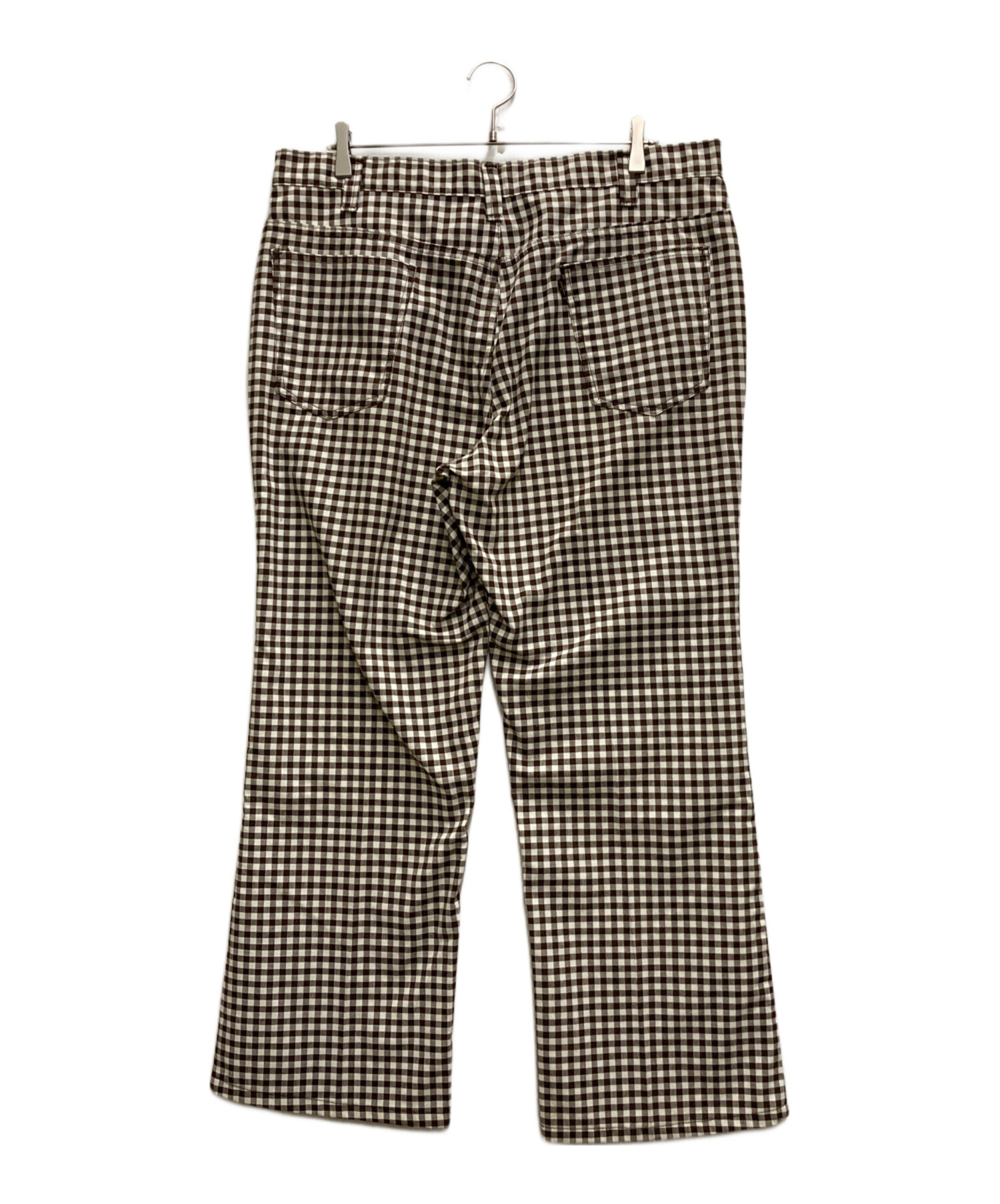 中古・古着通販】LEVI'S (リーバイス) 70s 546チェックパンツ ブラウン