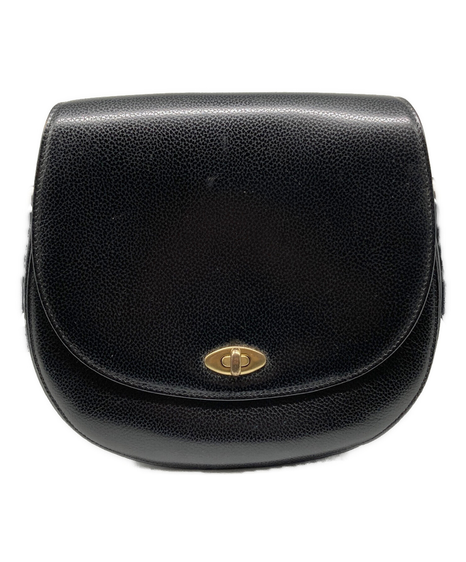 中古・古着通販】COACH (コーチ) ターンロックレザーショルダーバッグ 
