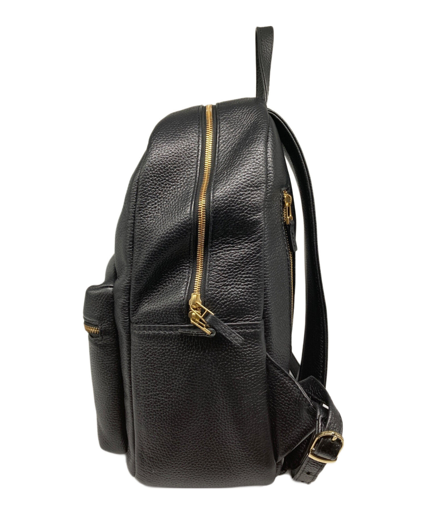 中古・古着通販】HushTug (ハッシュタグ) レザーリュック（モンゴル