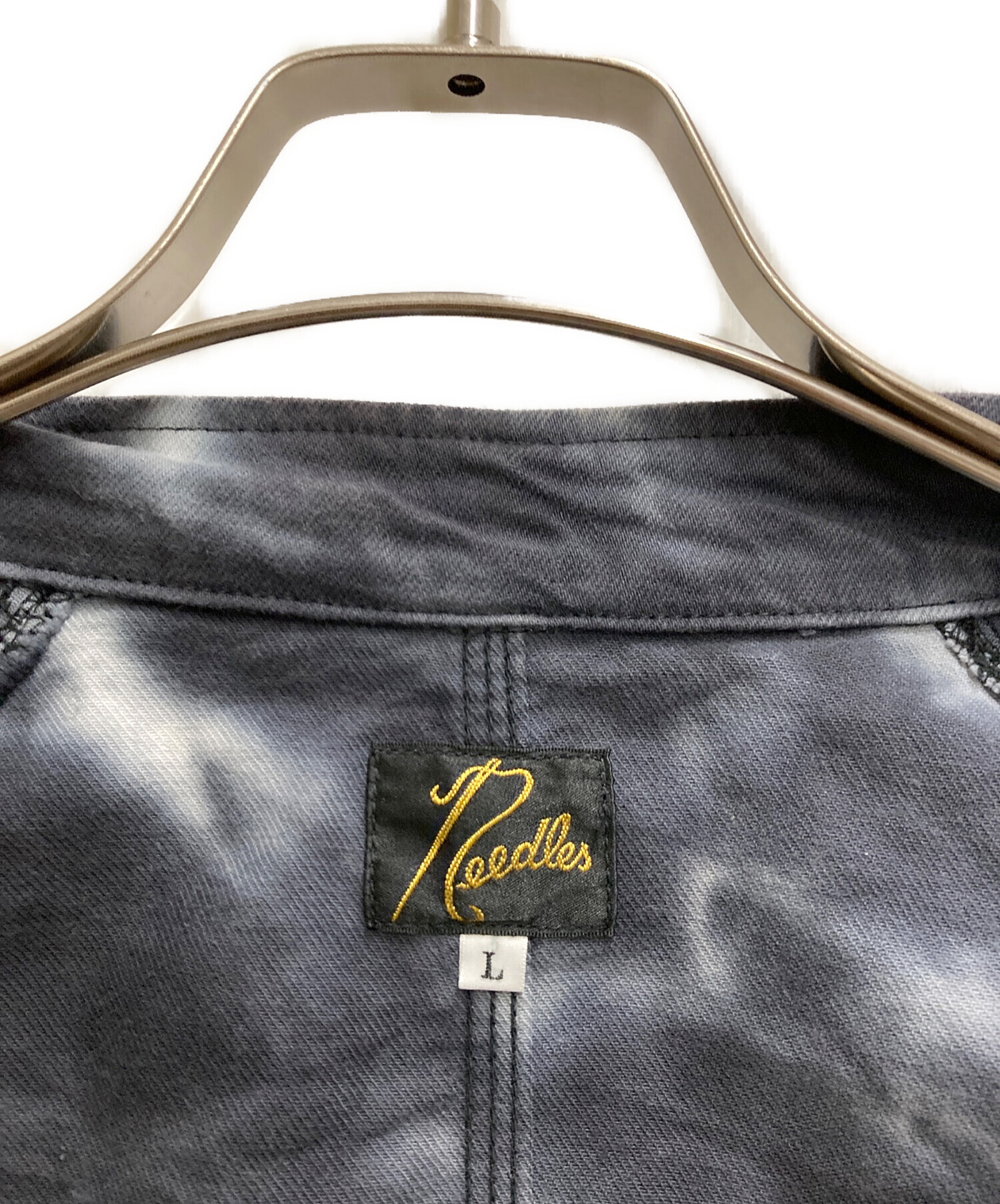 中古・古着通販】Needles (ニードルズ) Samue Jacket グレー サイズ:L