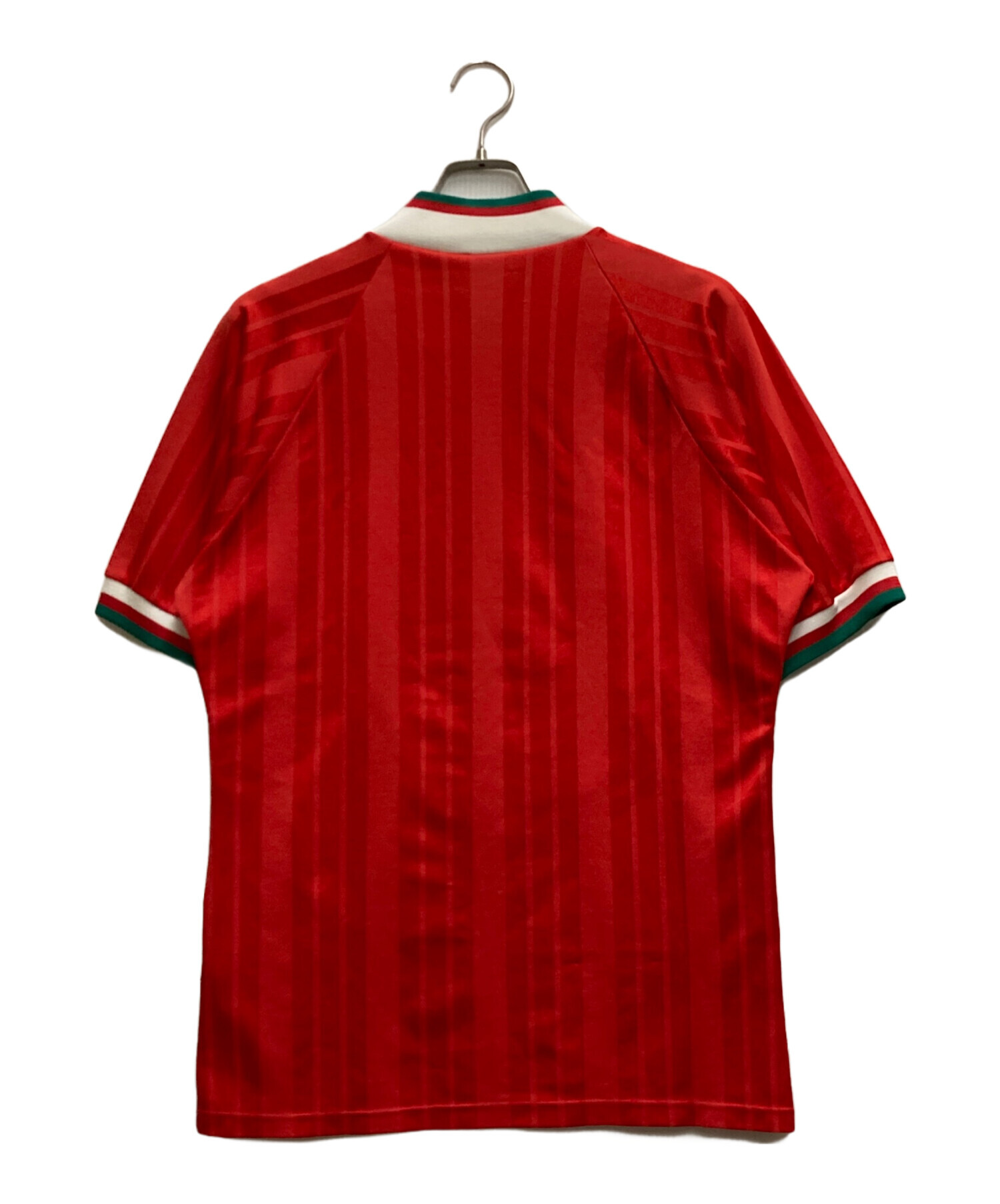 中古・古着通販】adidas (アディダス) 90s ゲームシャツ レッド サイズ