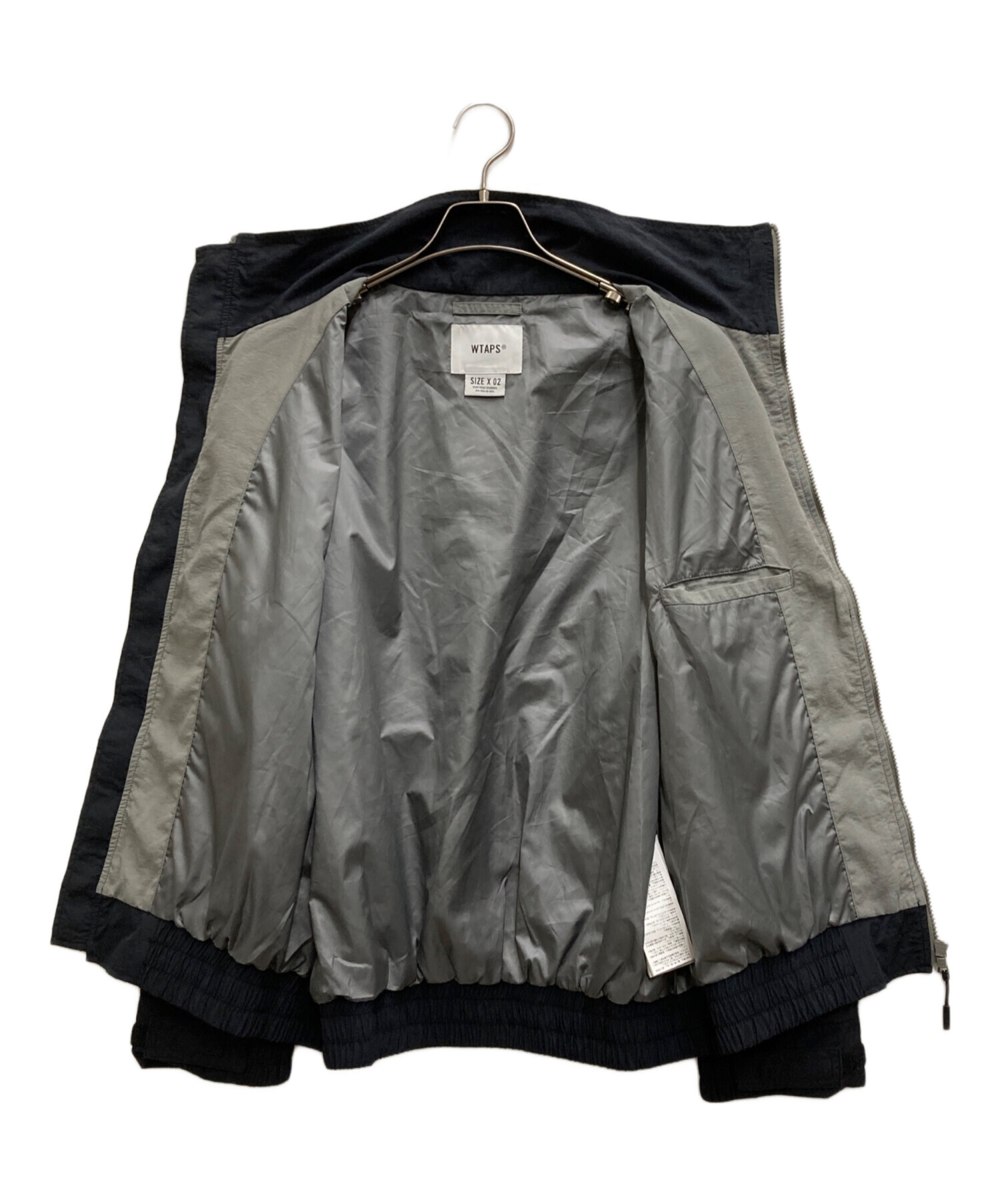 中古・古着通販】WTAPS (ダブルタップス) ナイロンジャケット グレー