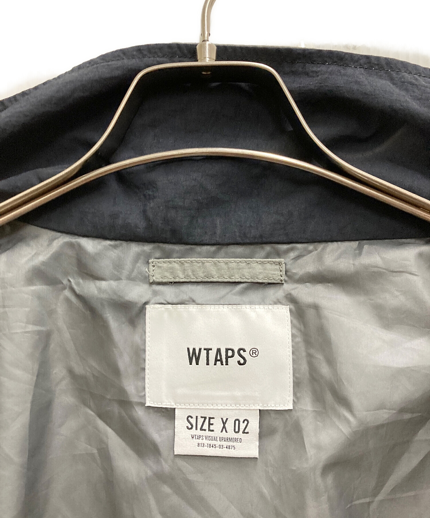 中古・古着通販】WTAPS (ダブルタップス) ナイロンジャケット グレー