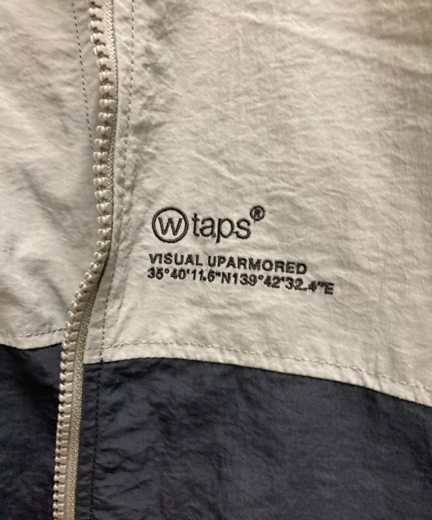 中古・古着通販】WTAPS (ダブルタップス) ナイロンジャケット グレー