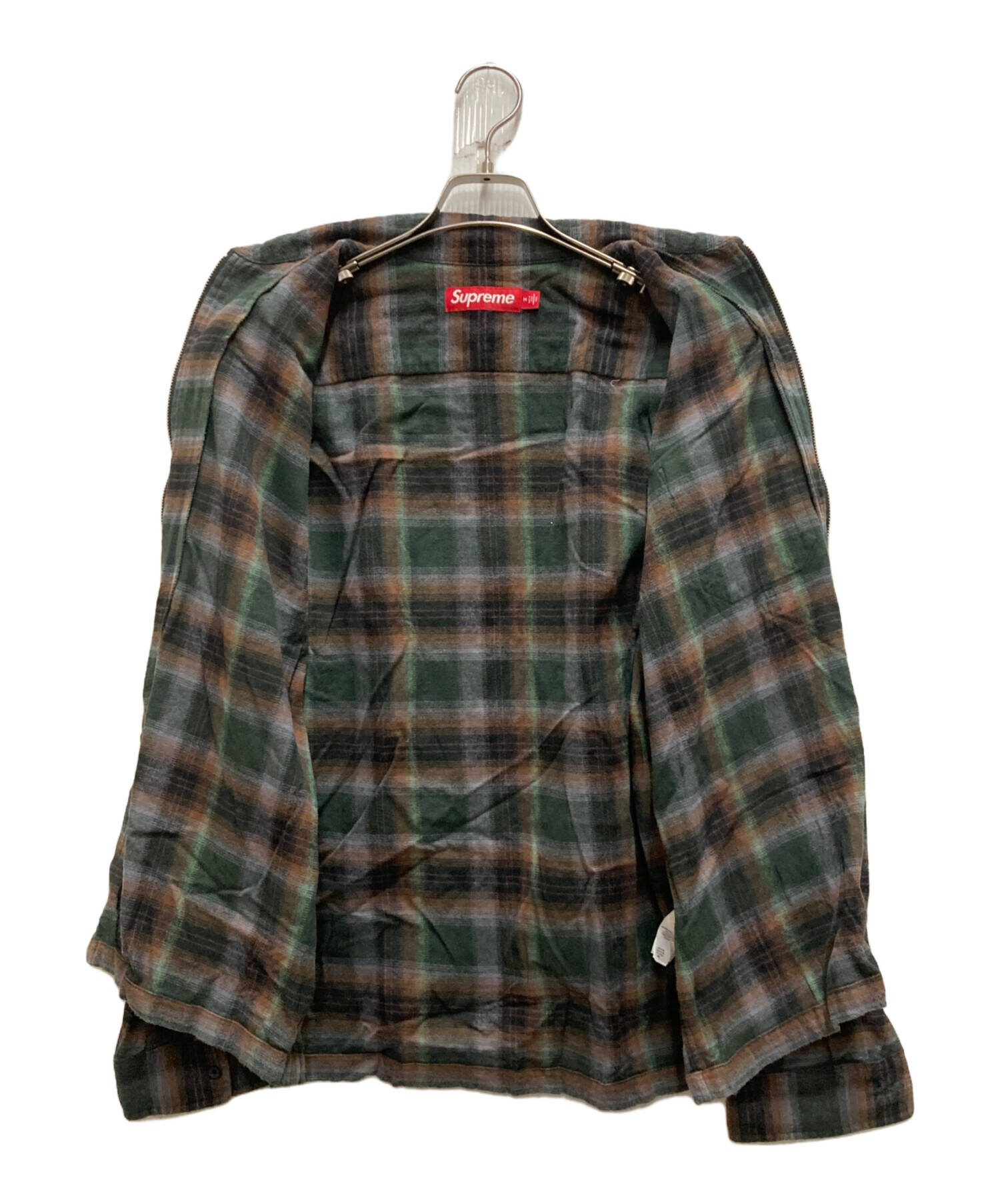 中古・古着通販】Supreme (シュプリーム) Shadow Plaid Flannel Zip Up