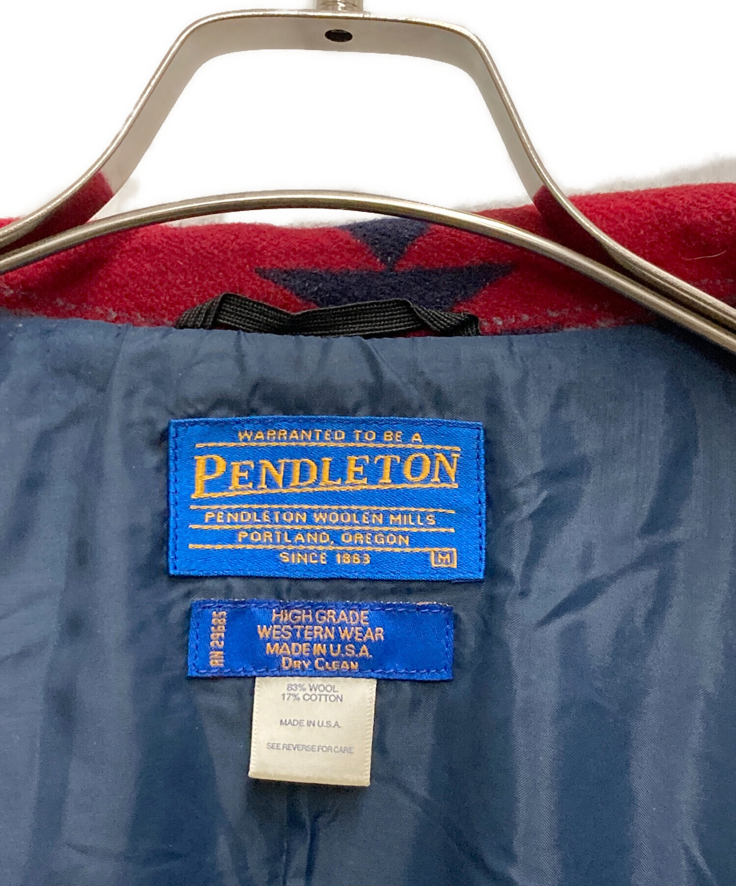 中古・古着通販】PENDLETON (ペンドルトン) ネイティブ柄ウール