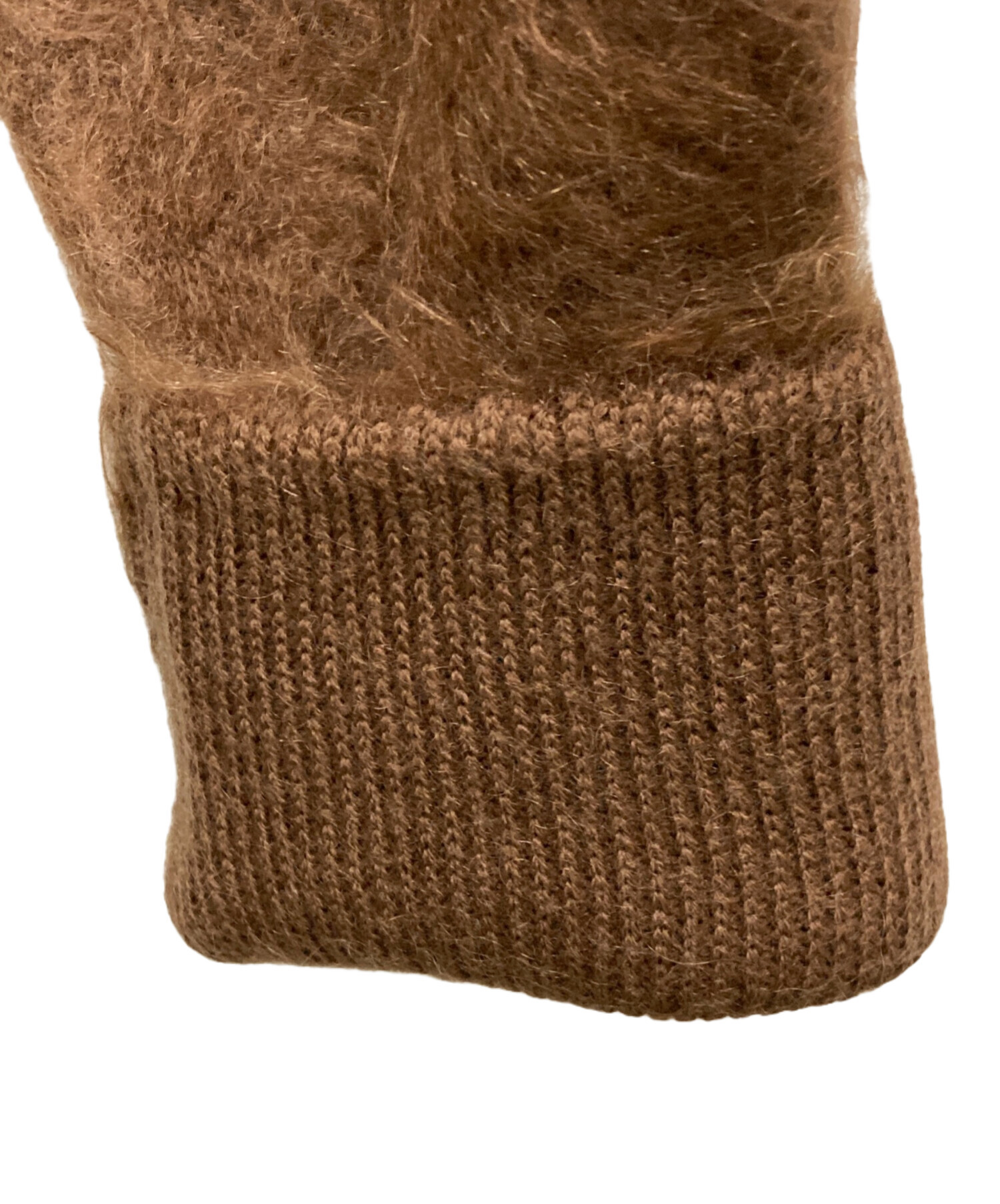 中古・古着通販】ATON (エイトン) MOHAIR SHAGGY OVERSIZED CARDIGAN