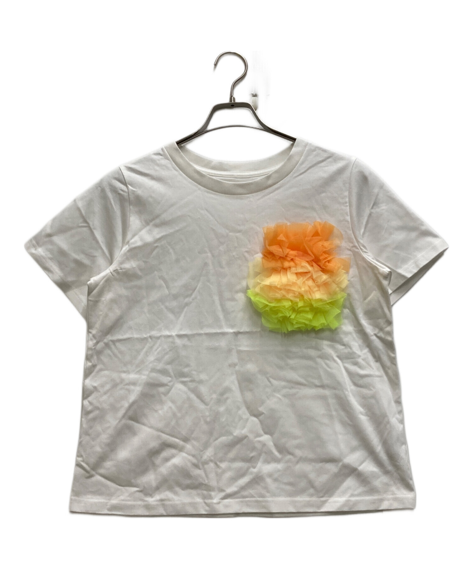 TOMO KOIZUMI トモコイズミ FRILL POCKET T-SHIRT ホワイト サイズ