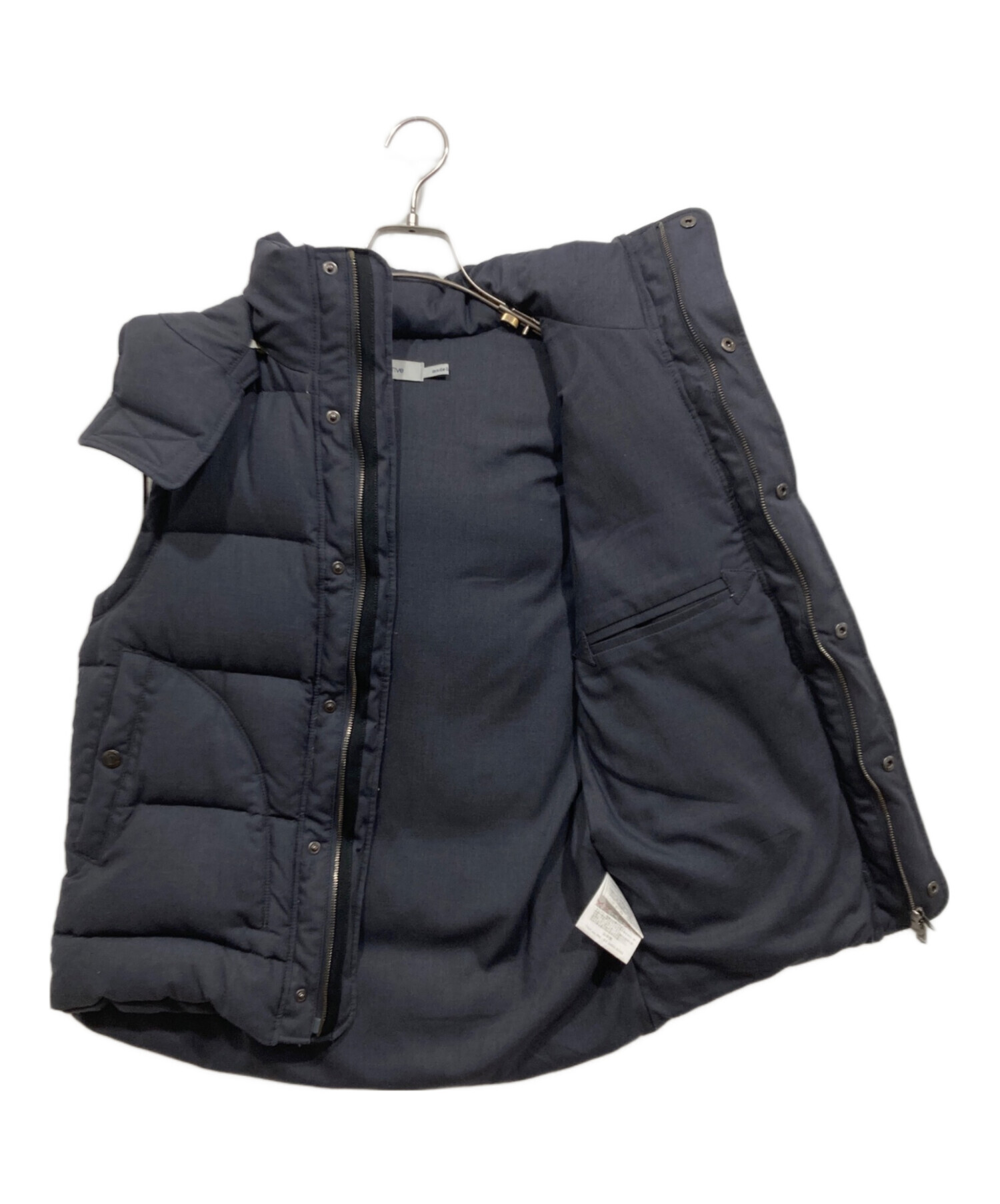 中古・古着通販】nonnative (ノンネイティブ) ダウンベスト ネイビー