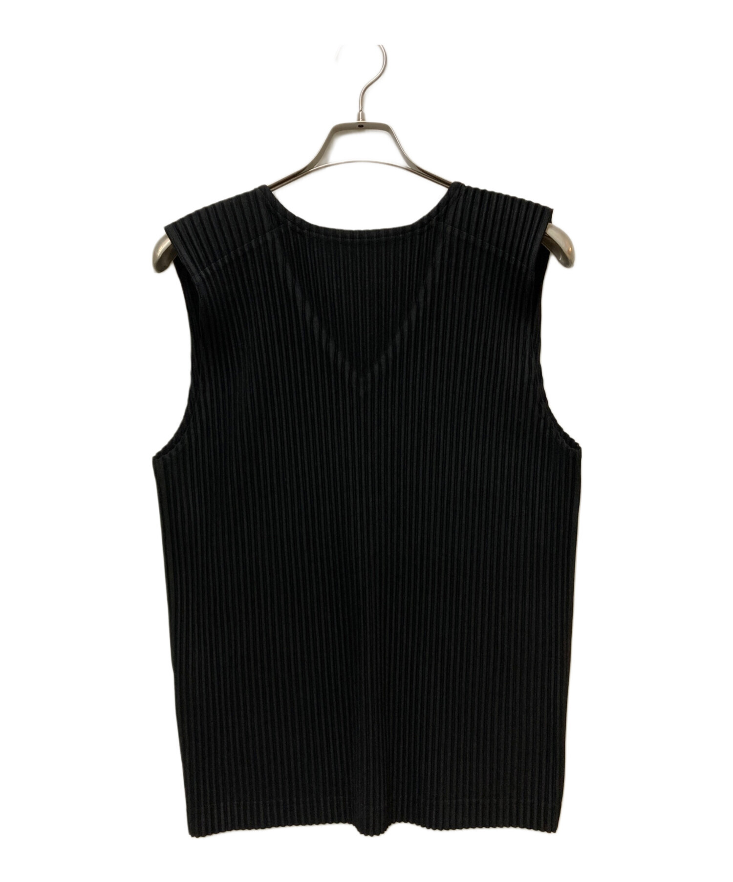 【美品】 HOMME PLISSE 25SS ノースリーブ プリーツ シャツ 中古・古着通販】HOMME PLISSE ISSEY MIYAKE (オム プリッセ イッセイ