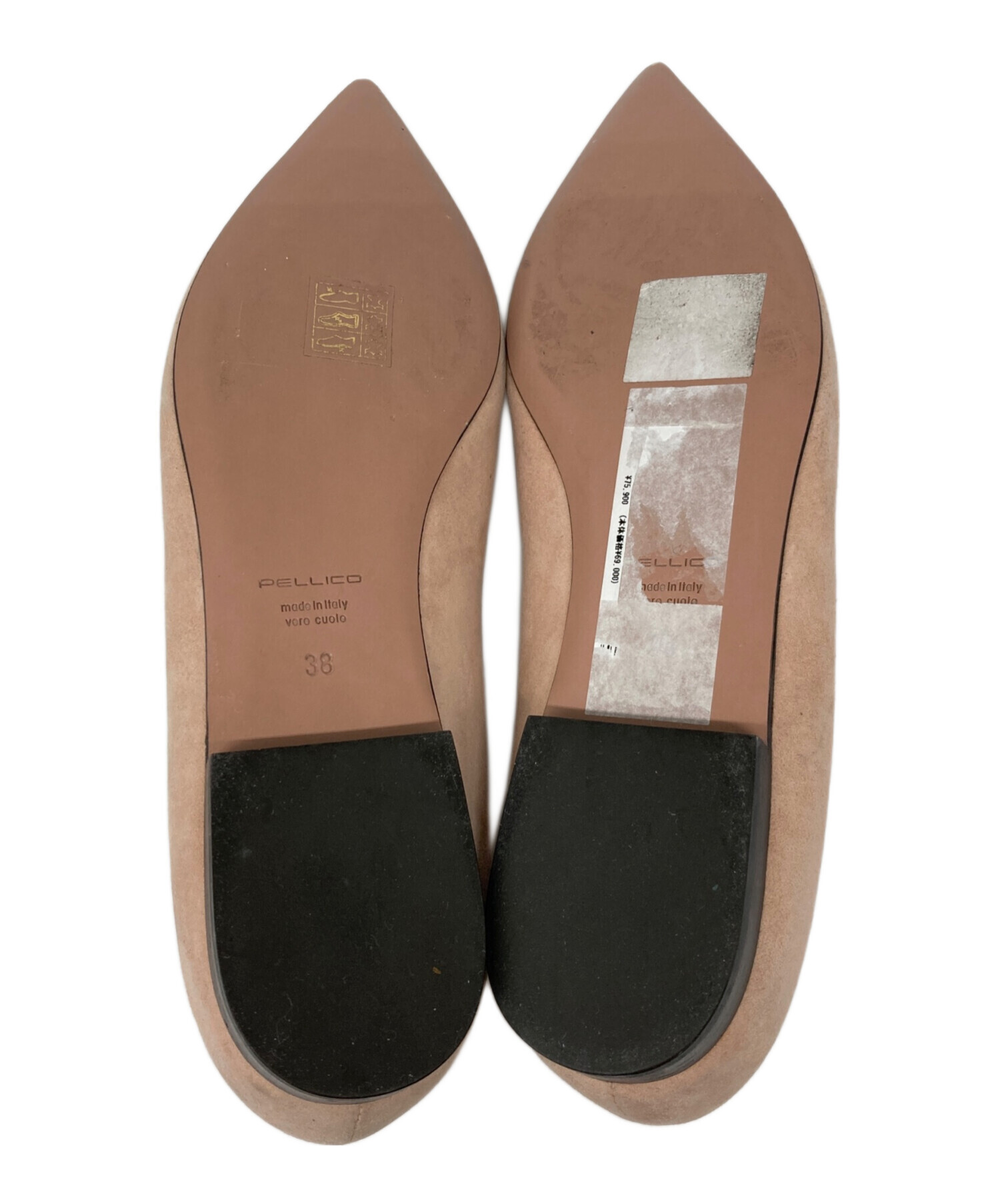 PELLICO ベージュパンプス 未使用品☆ 中古・古着通販】PELLICO (ペリーコ) ビジューパンプス ベージュ