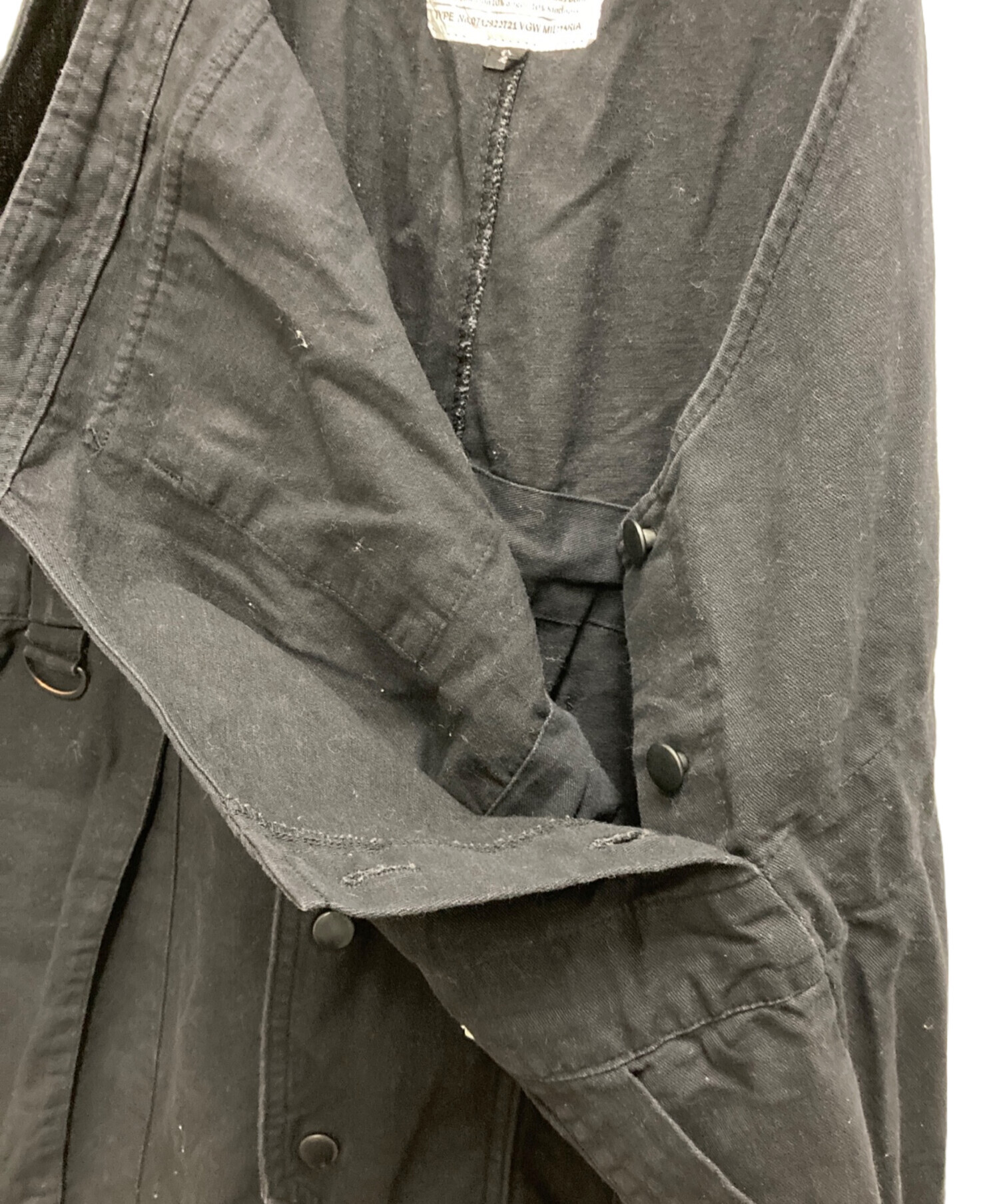 中古・古着通販】VIRGO (ヴァルゴ) SUPREME OVERALL ブラック サイズ:2