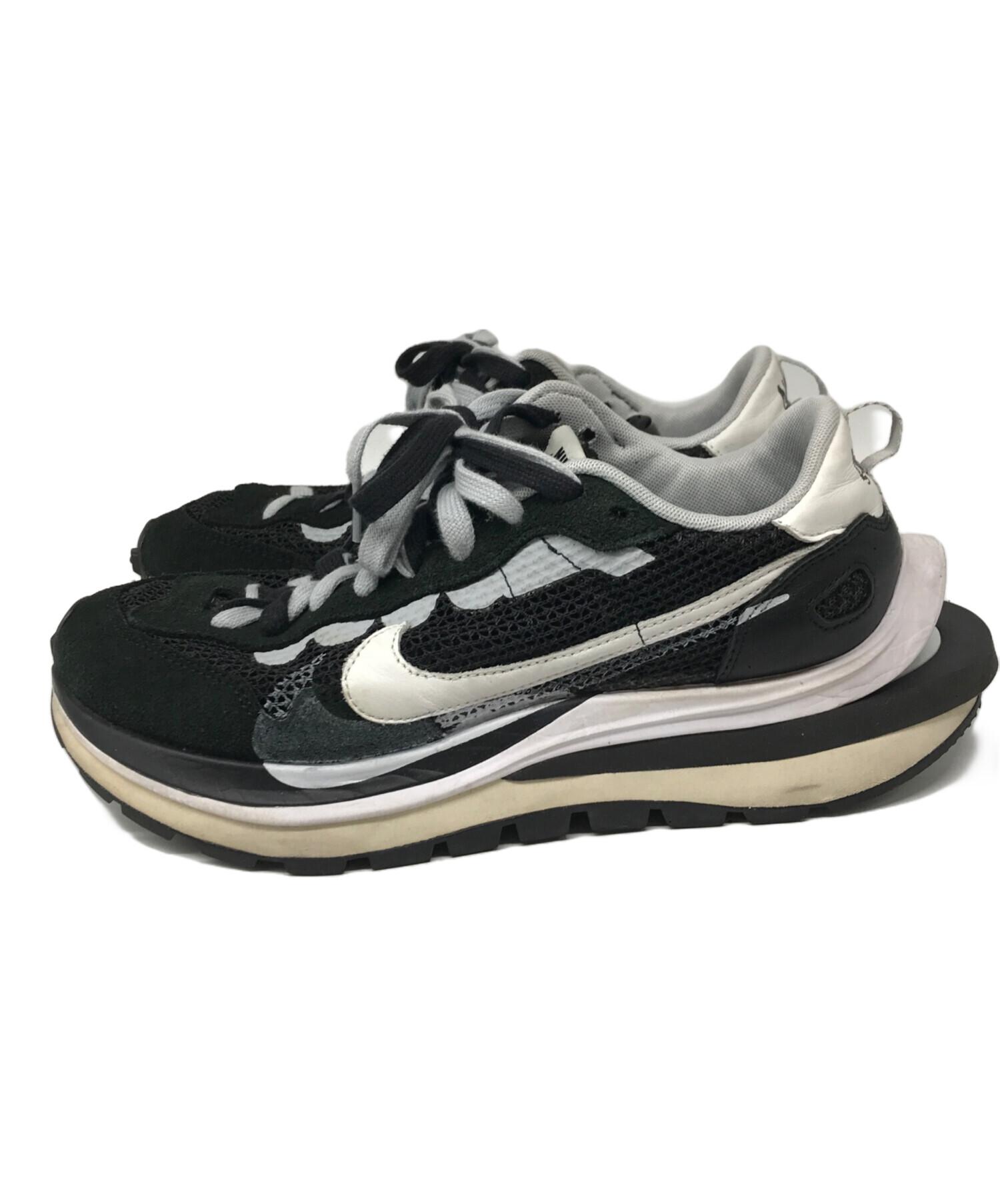 中古・古着通販】NIKE (ナイキ) sacai (サカイ) Vaporwaffle ブラック 