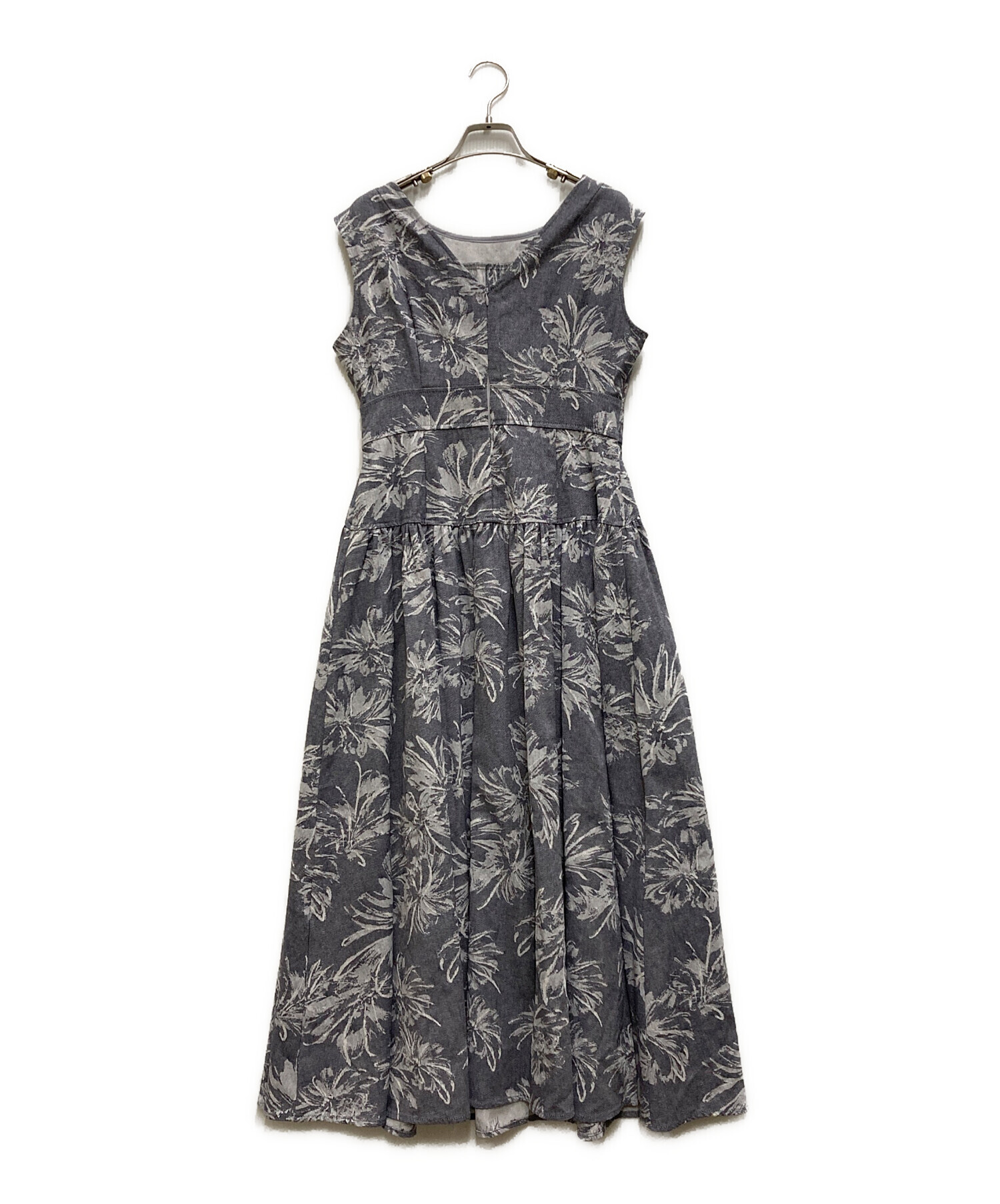 中古・古着通販】Her lip to (ハーリップトゥ) Floral Jacquard Midi 