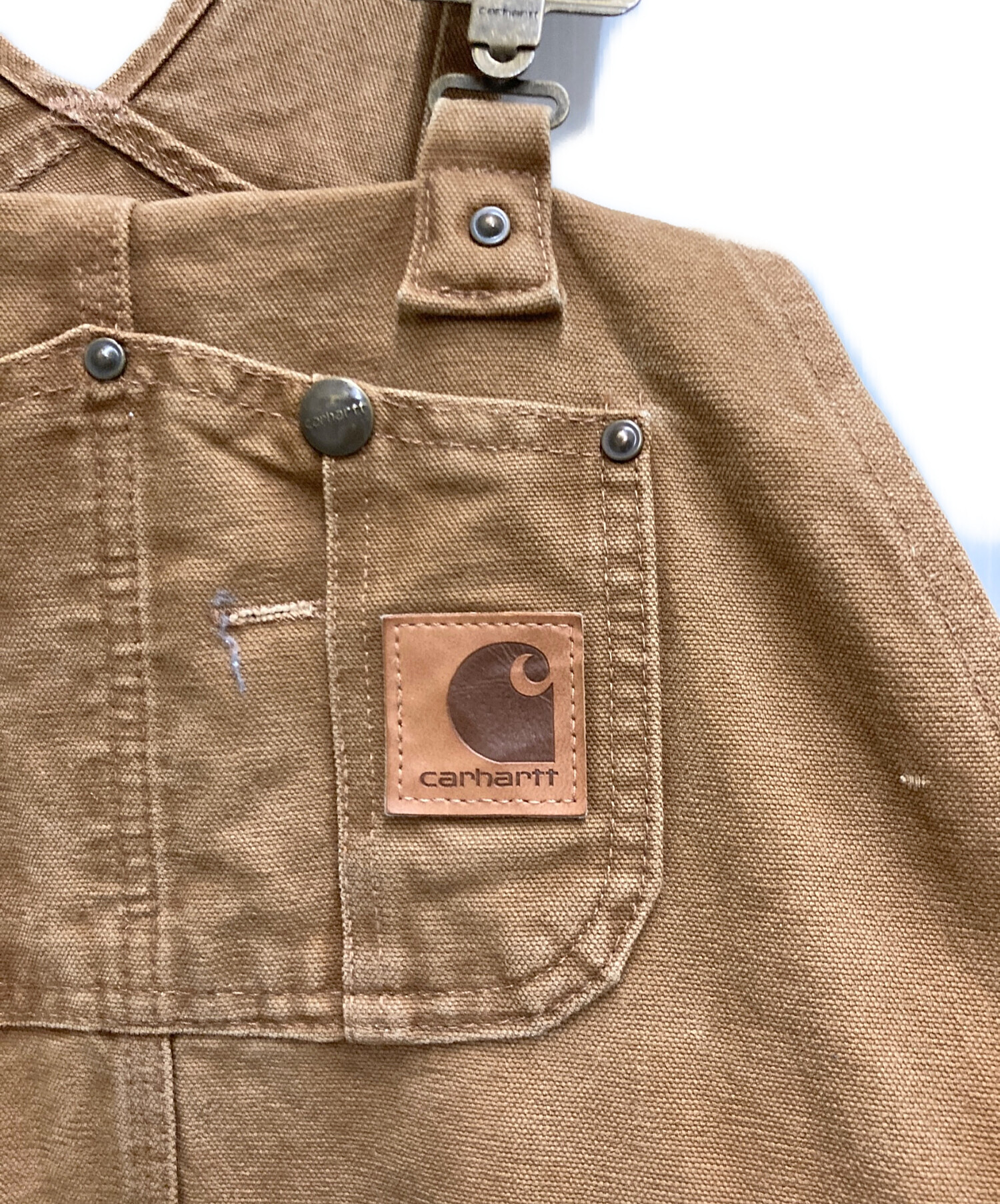 中古・古着通販】CarHartt (カーハート) ダックオーバーオール