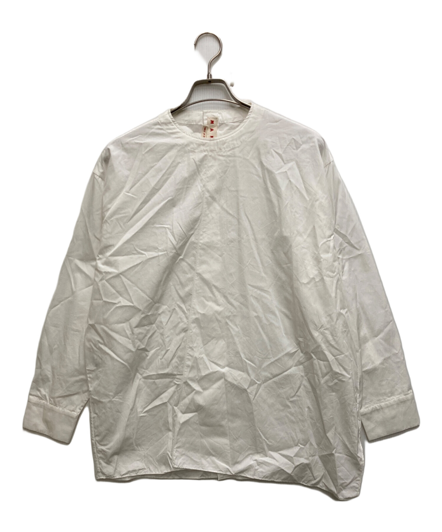 中古・古着通販】MARNI (マルニ) バックボタンブラウス ホワイト 