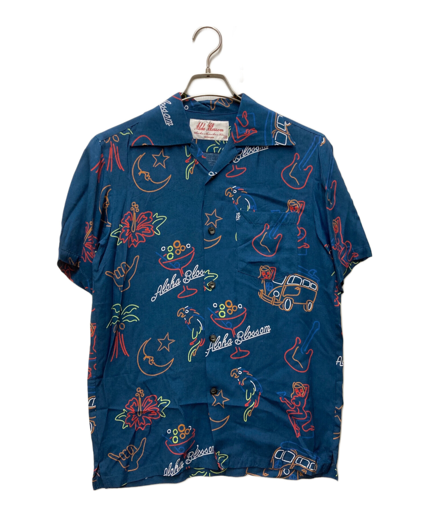 中古・古着通販】Aloha Blossom (アロハブロッサム) レーヨンアロハ 