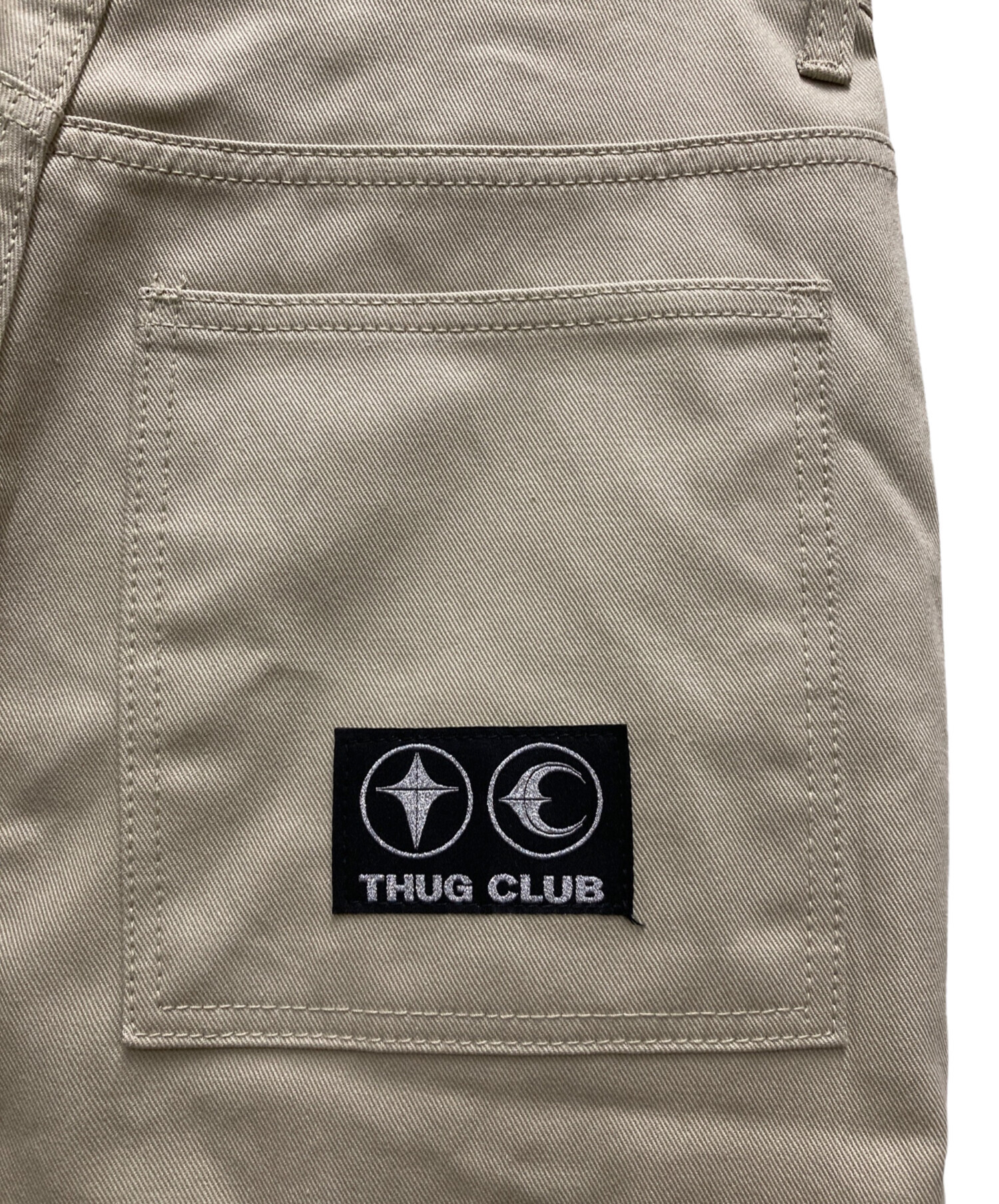 正規品　未使用品　thug club サグクラブサイズ2 中古・古着通販】THUG CLUB (サグ クラブ) プリントTシャツ ブラック