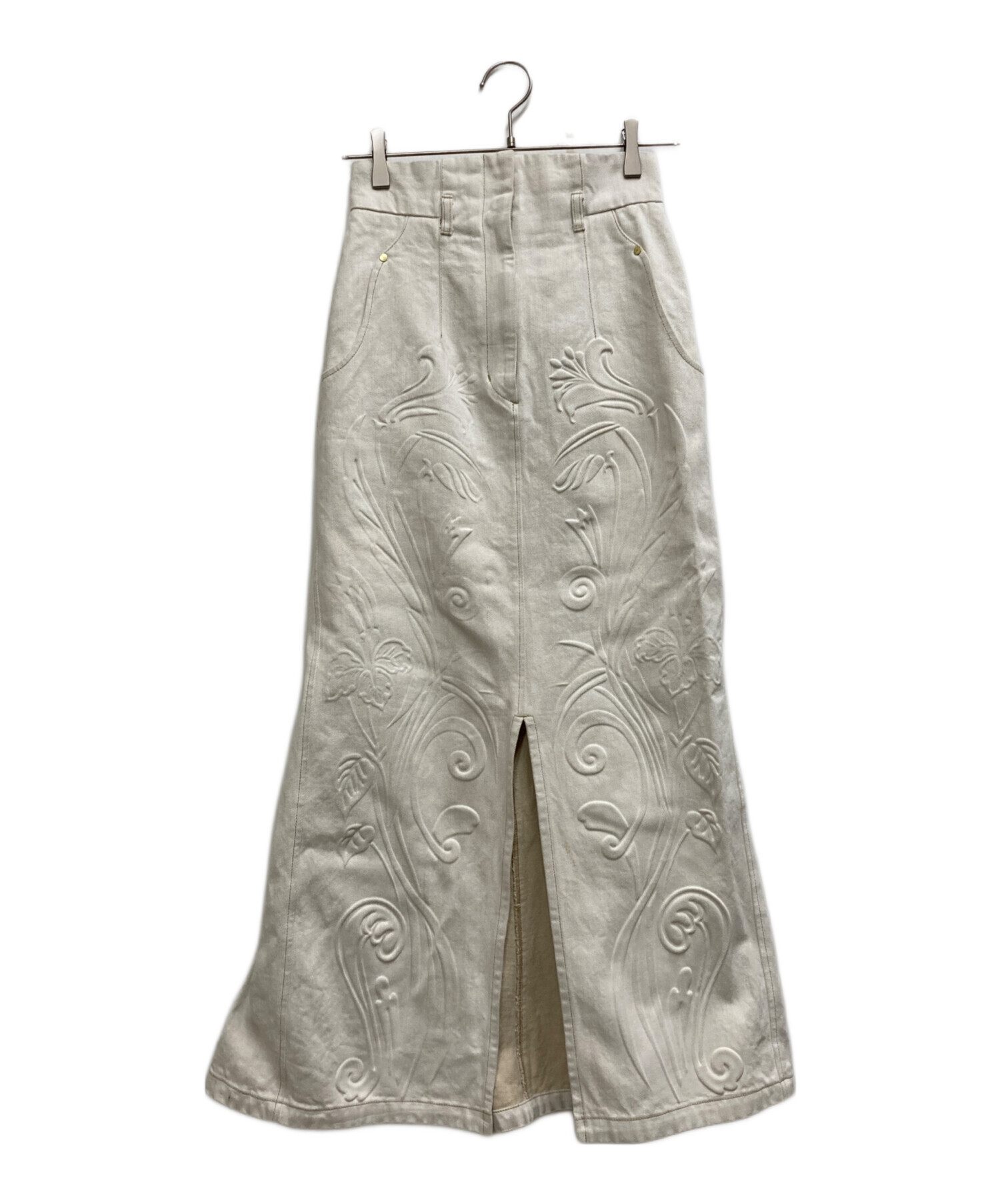 中古・古着通販】mame kurogouchi (マメクロゴウチ) Floral Embossed 